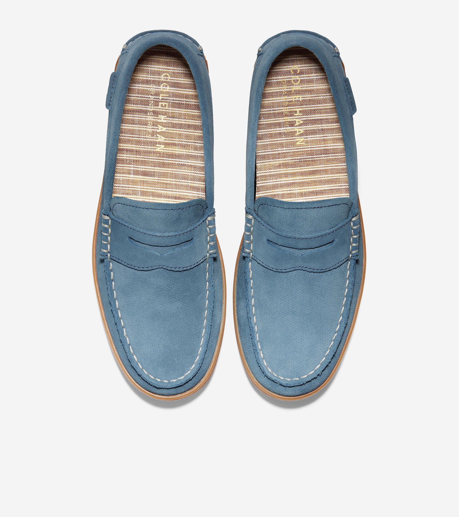 ColeHaan-Pinch Weekender Loafer-c30949-Deep Teal Perf Suede