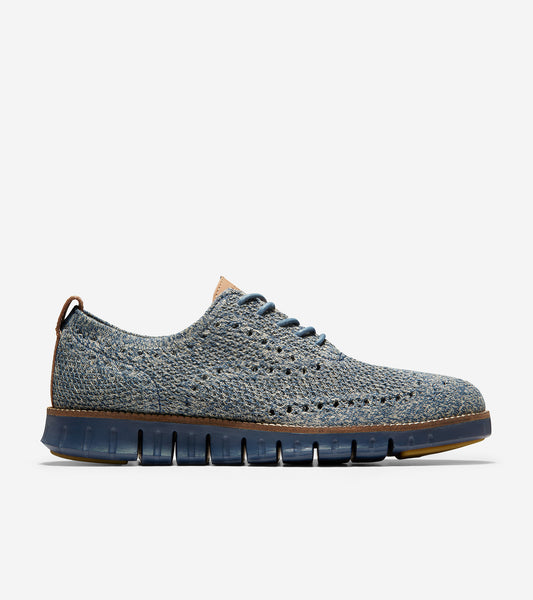 ColeHaan-ZERØGRAND Wingtip Oxford-c31149-Vintage Indigo Stitchlite™