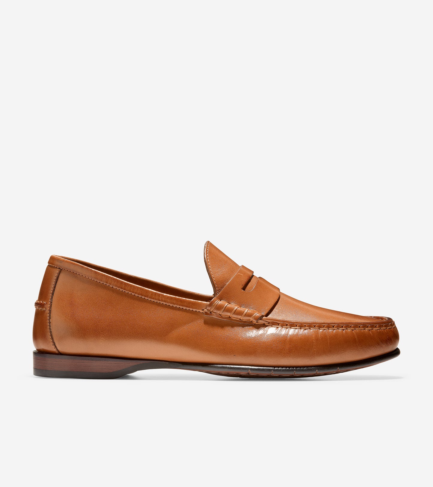 ColeHaan-Hayes Penny Loafer-c31208-Saddle Tan Leather