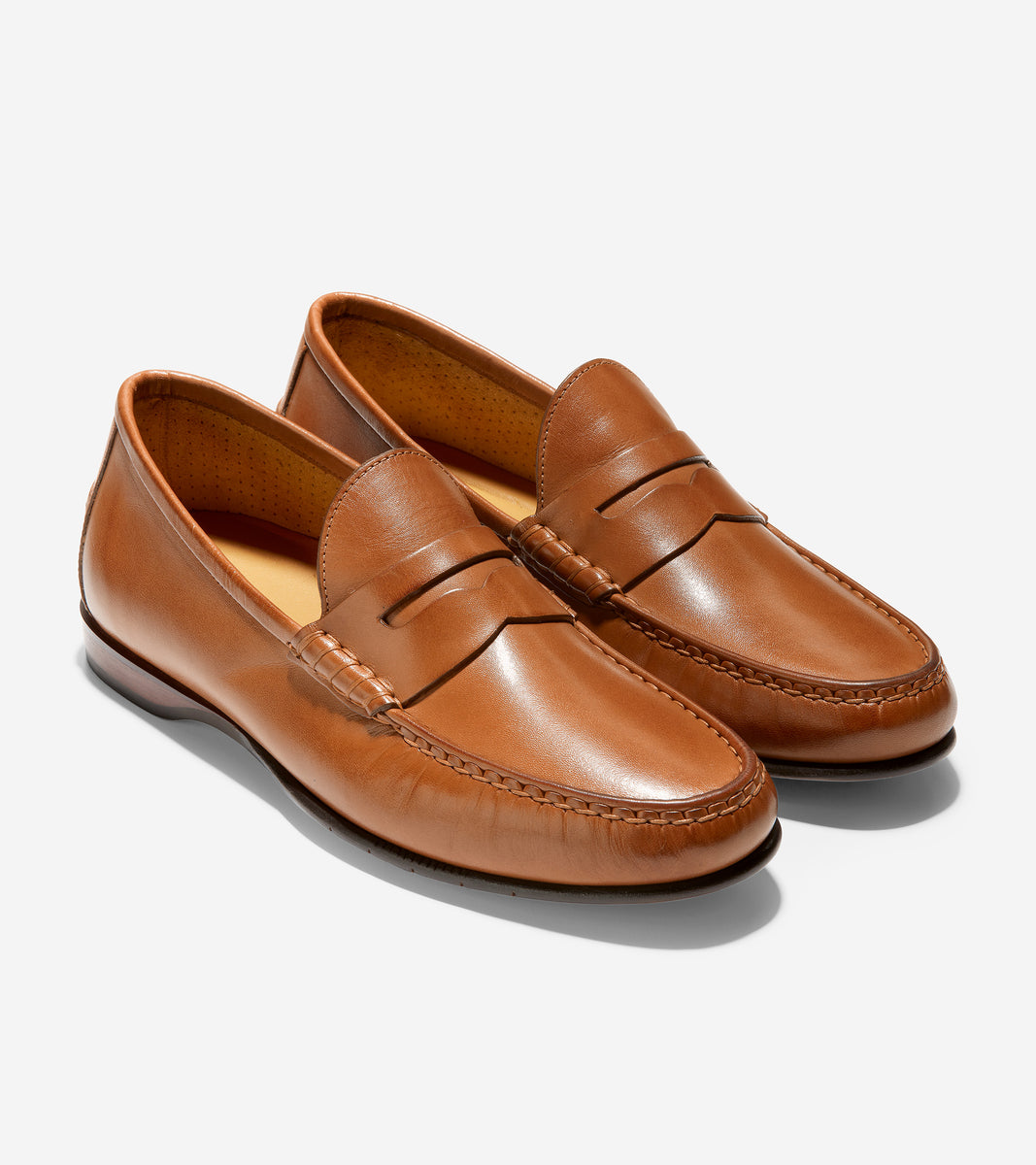 ColeHaan-Hayes Penny Loafer-c31208-Saddle Tan Leather