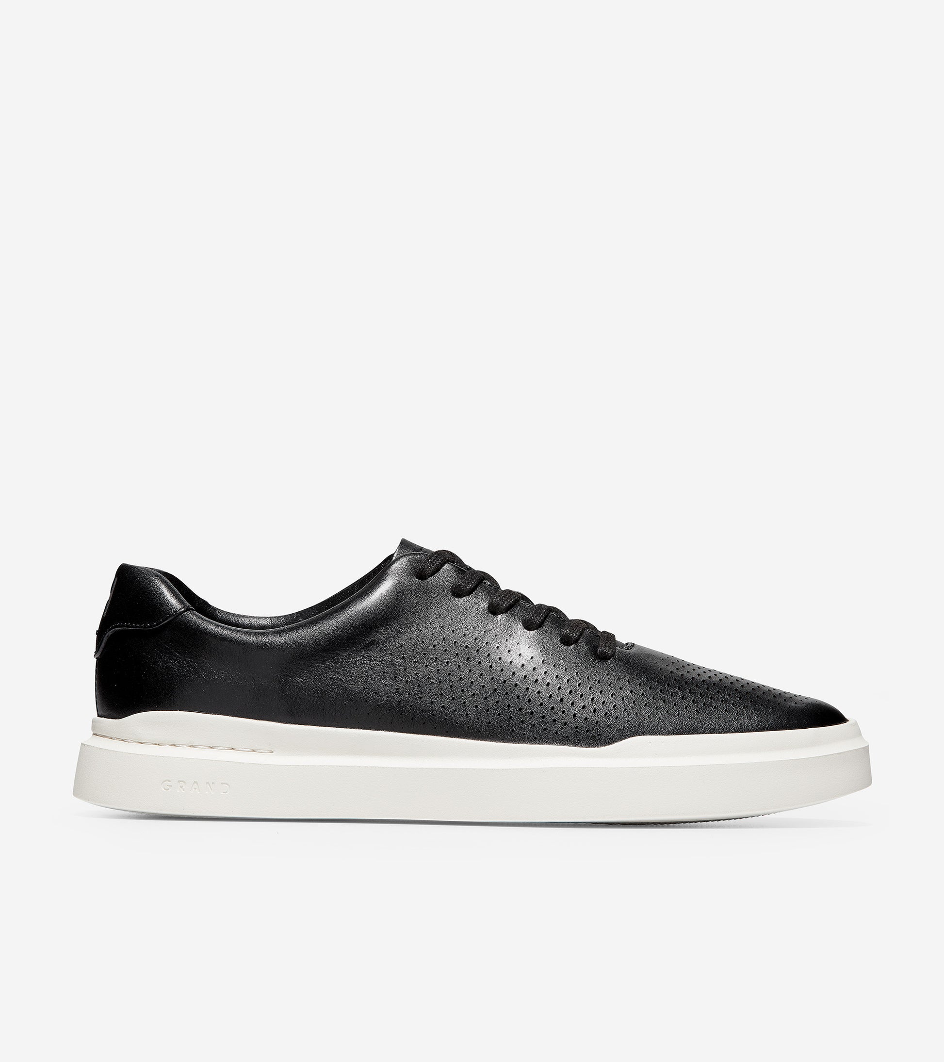 ColeHaan-GrandPrø Rally Laser Cut Sneaker-c31219-Black