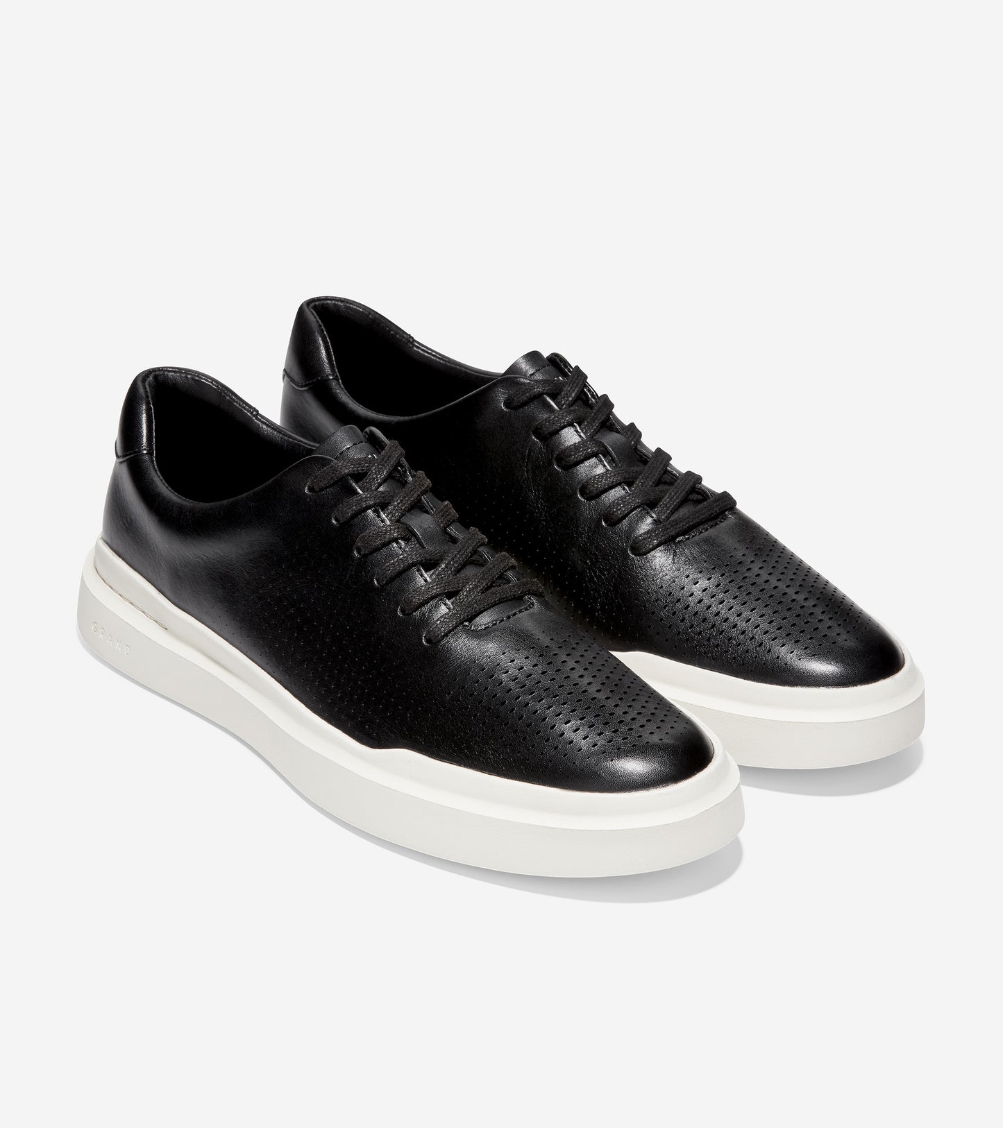 ColeHaan-GrandPrø Rally Laser Cut Sneaker-c31219-Black