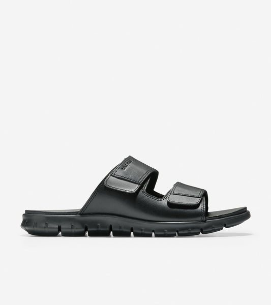 ColeHaan-ZERØGRAND Multi-Strap Slide Sandal-c31378-Black