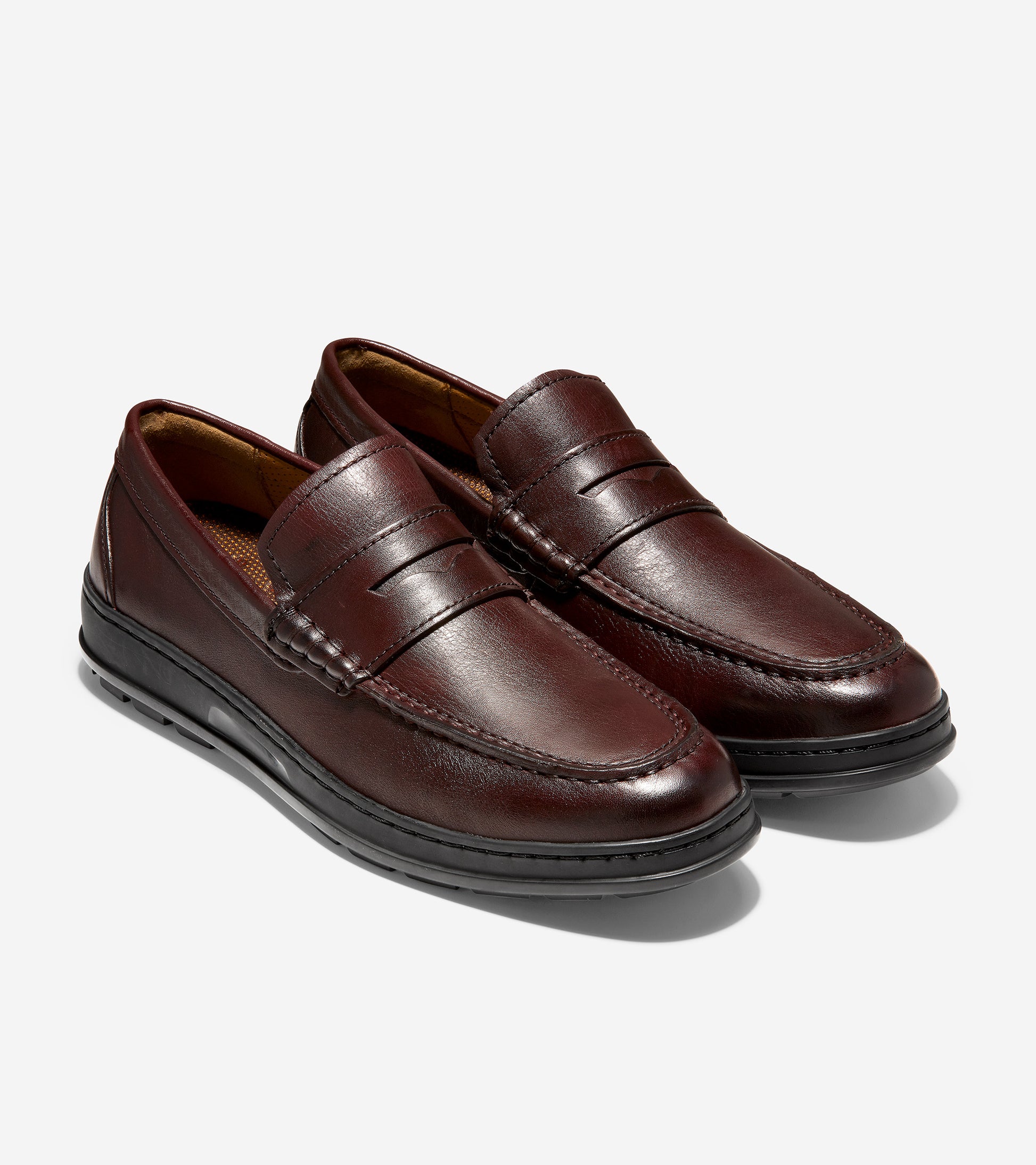 ColeHaan-Hamlin Traveler Penny Loafer-c31398-Cordovan Leather
