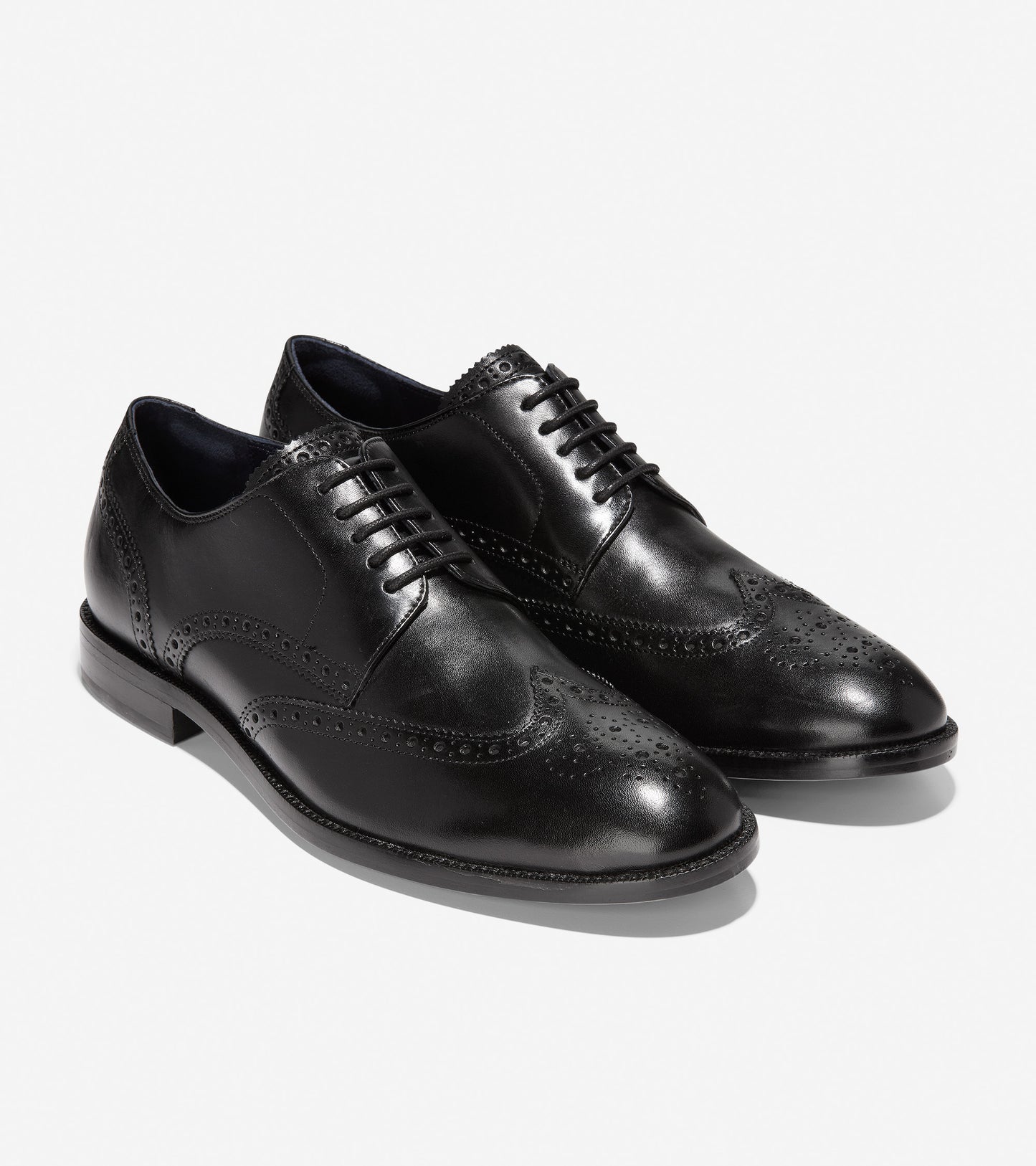 ColeHaan-Harrison Wingtip Oxford-c31406-Black