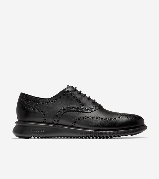 ColeHaan-2.ZERØGRAND Wingtip Oxford-c31533-Black-Black