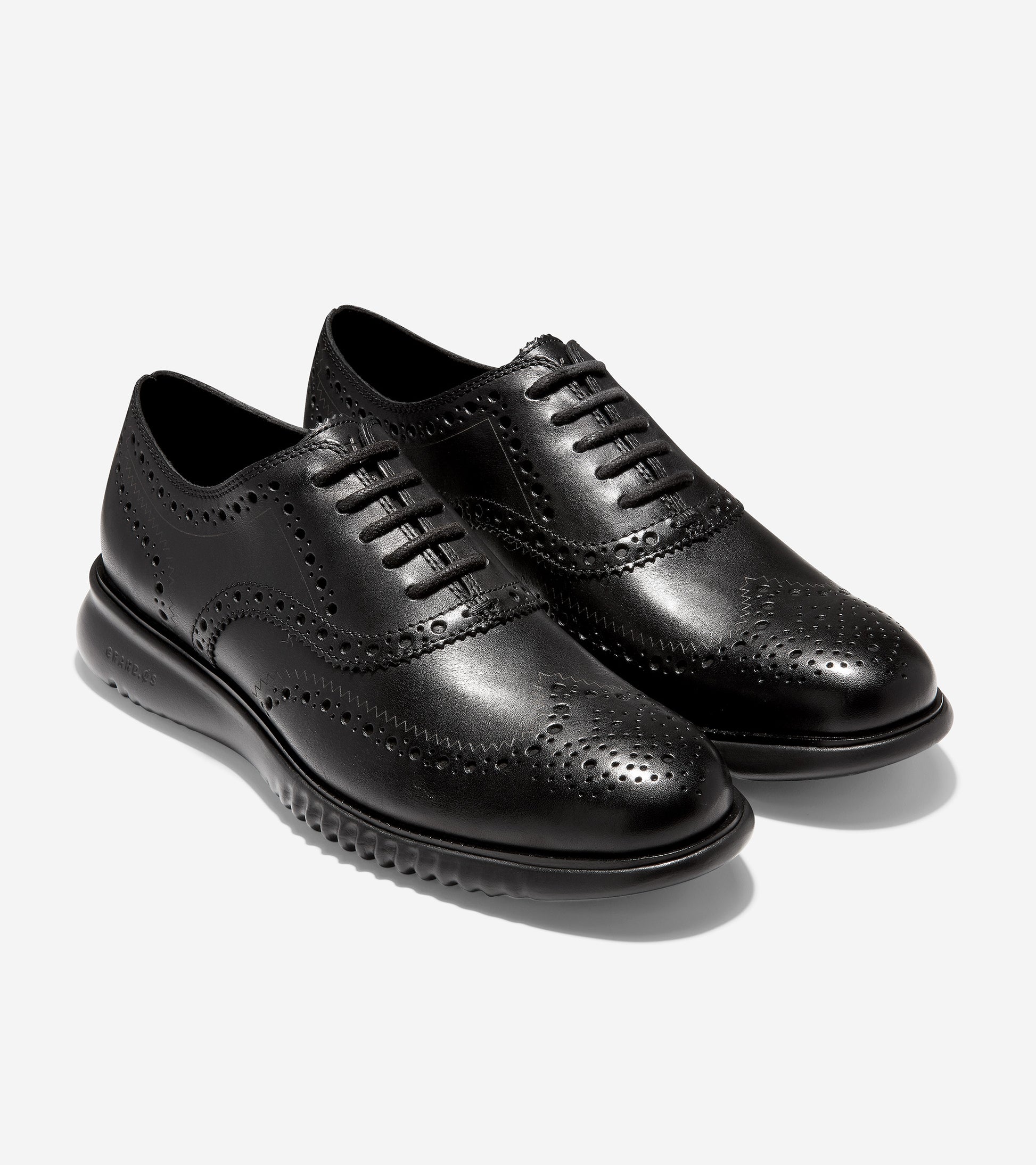 ColeHaan-2.ZERØGRAND Wingtip Oxford-c31533-Black-Black