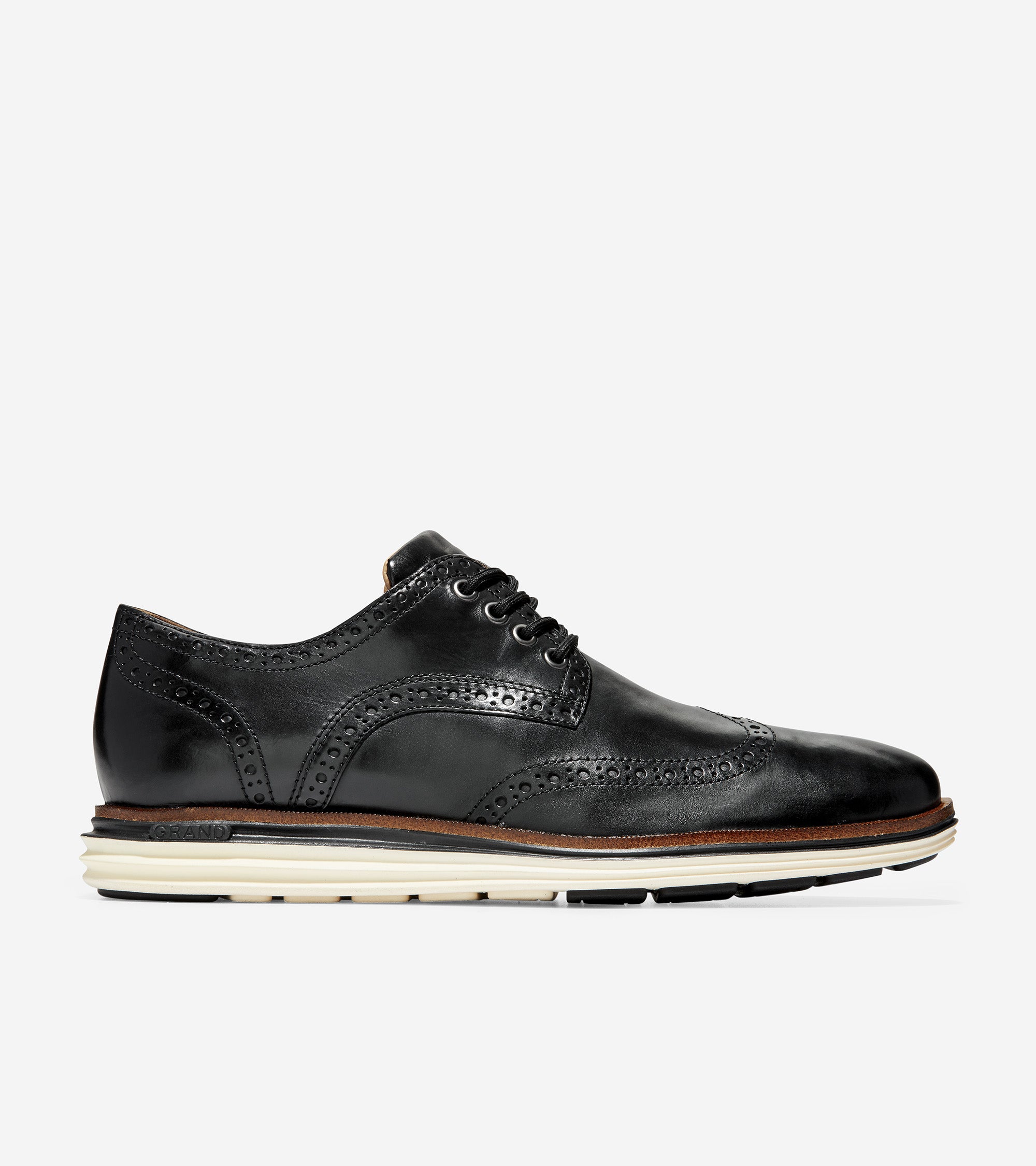 Cole haan wingtip black hotsell