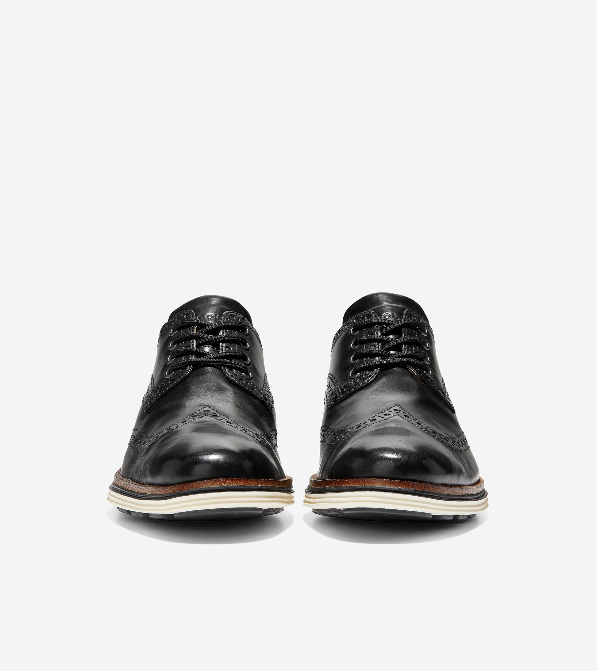 ColeHaan-ØriginalGrand Lux Wingtip Oxford-c31545-Black Leather