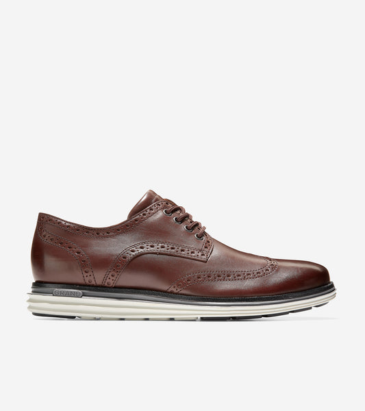 ColeHaan-ØriginalGrand Lux Wingtip Oxford-c31546-Cordovan Leather