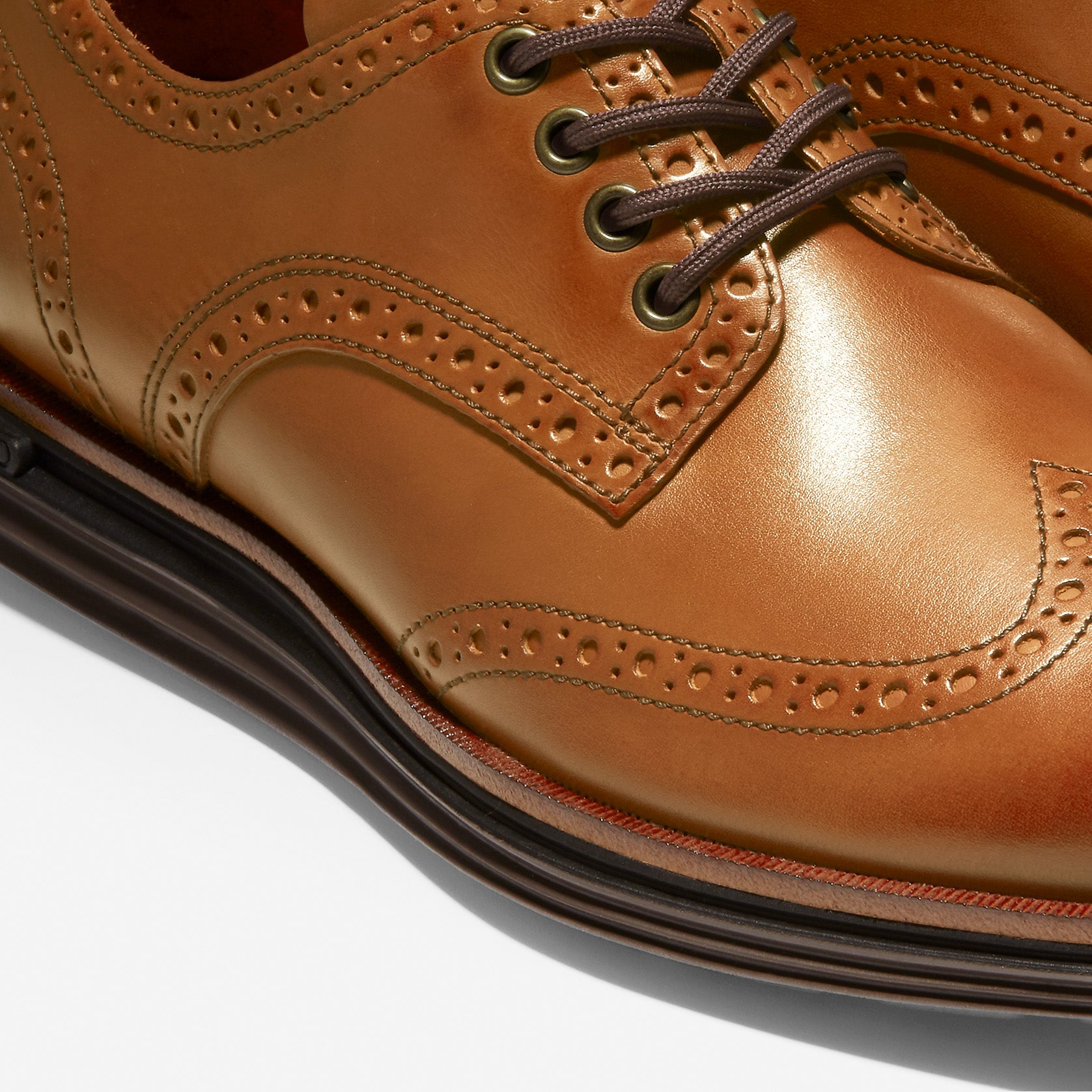 ØriginalGrand Lux Wingtip Oxford-C31545-BLACK LEATHER – Cole Haan