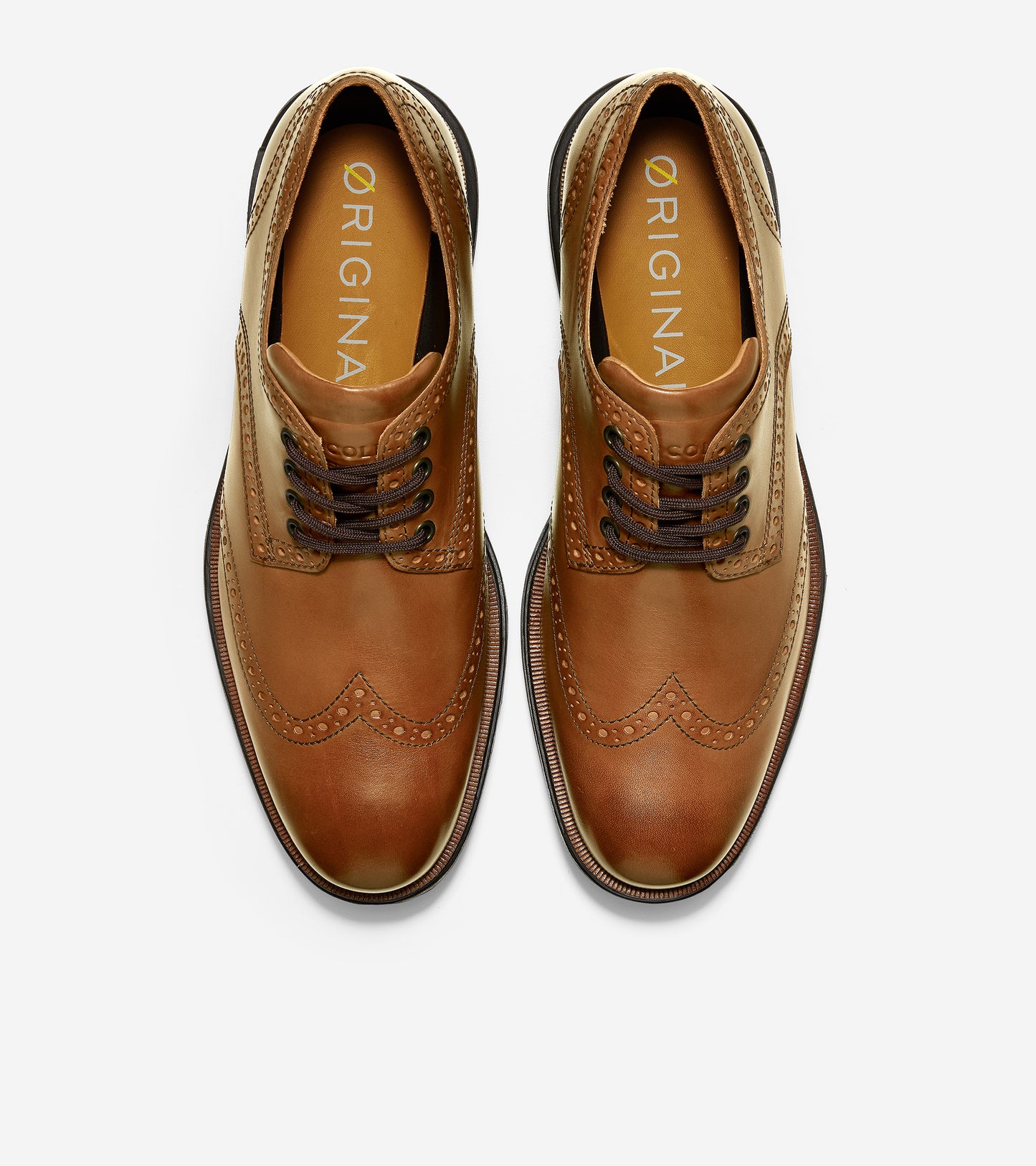 ColeHaan-ØriginalGrand Lux Wingtip Oxford-c31547-British Tan Leather