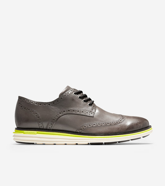 ColeHaan-ØriginalGrand Lux Wingtip Oxford-c31548-Quiet Shade Leather