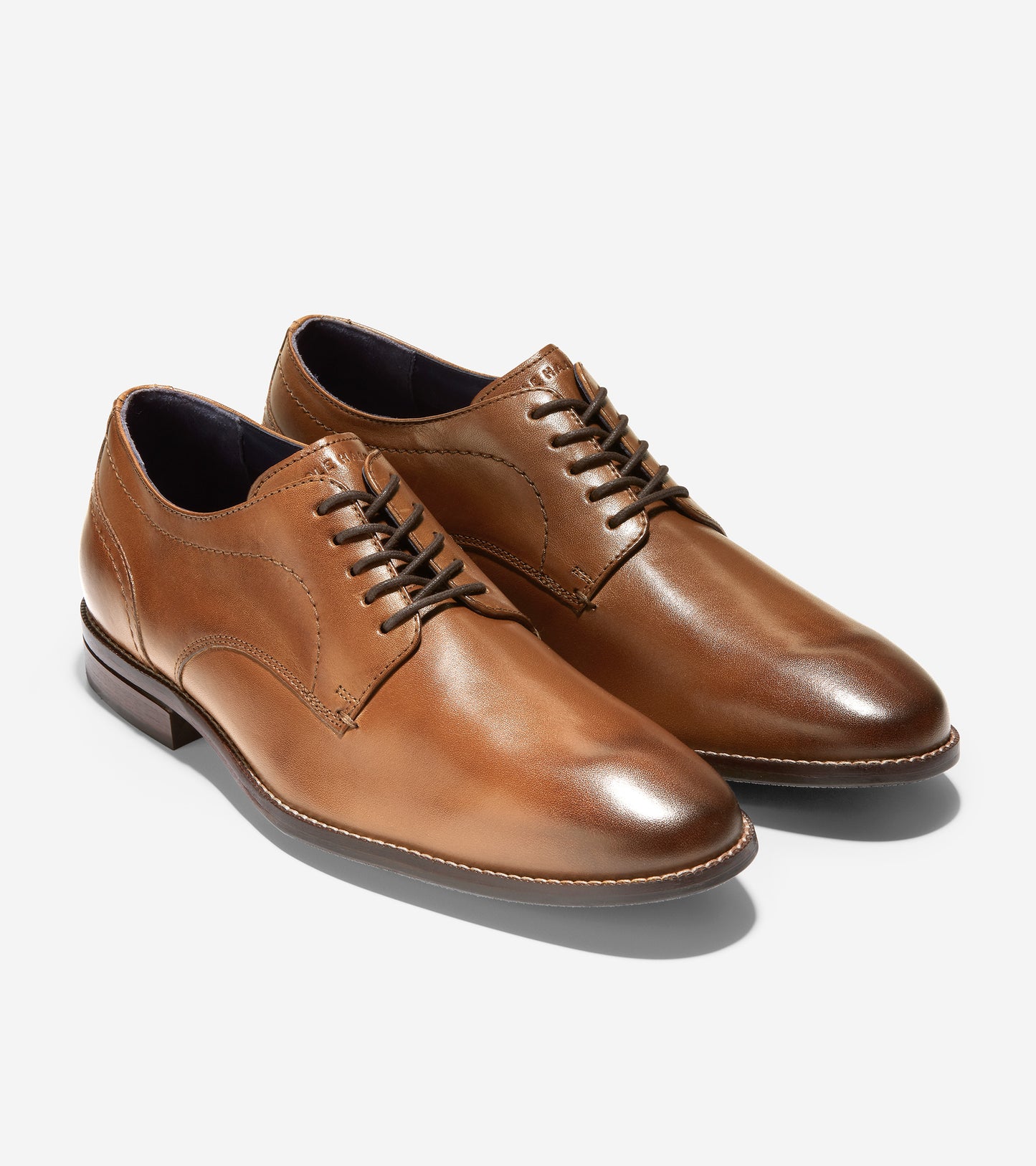 ColeHaan-Johnson Plain Oxford-c31564-British Tan