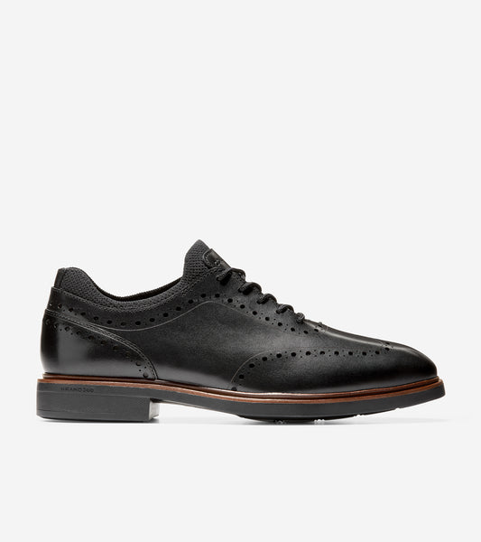 ColeHaan-Washington Grand Wingtip Oxford-c31581-Black