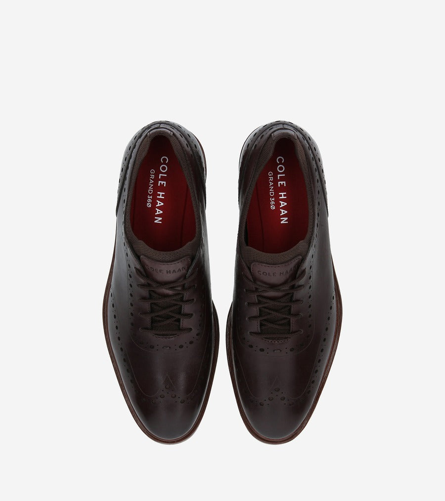 ColeHaan-Washington Grand Wingtip Oxford-c31583-Mahogany-Black