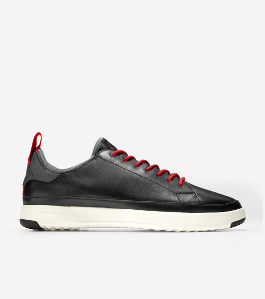 ColeHaan-GrandPrø Tennis Sneaker-c31719-Black-Red