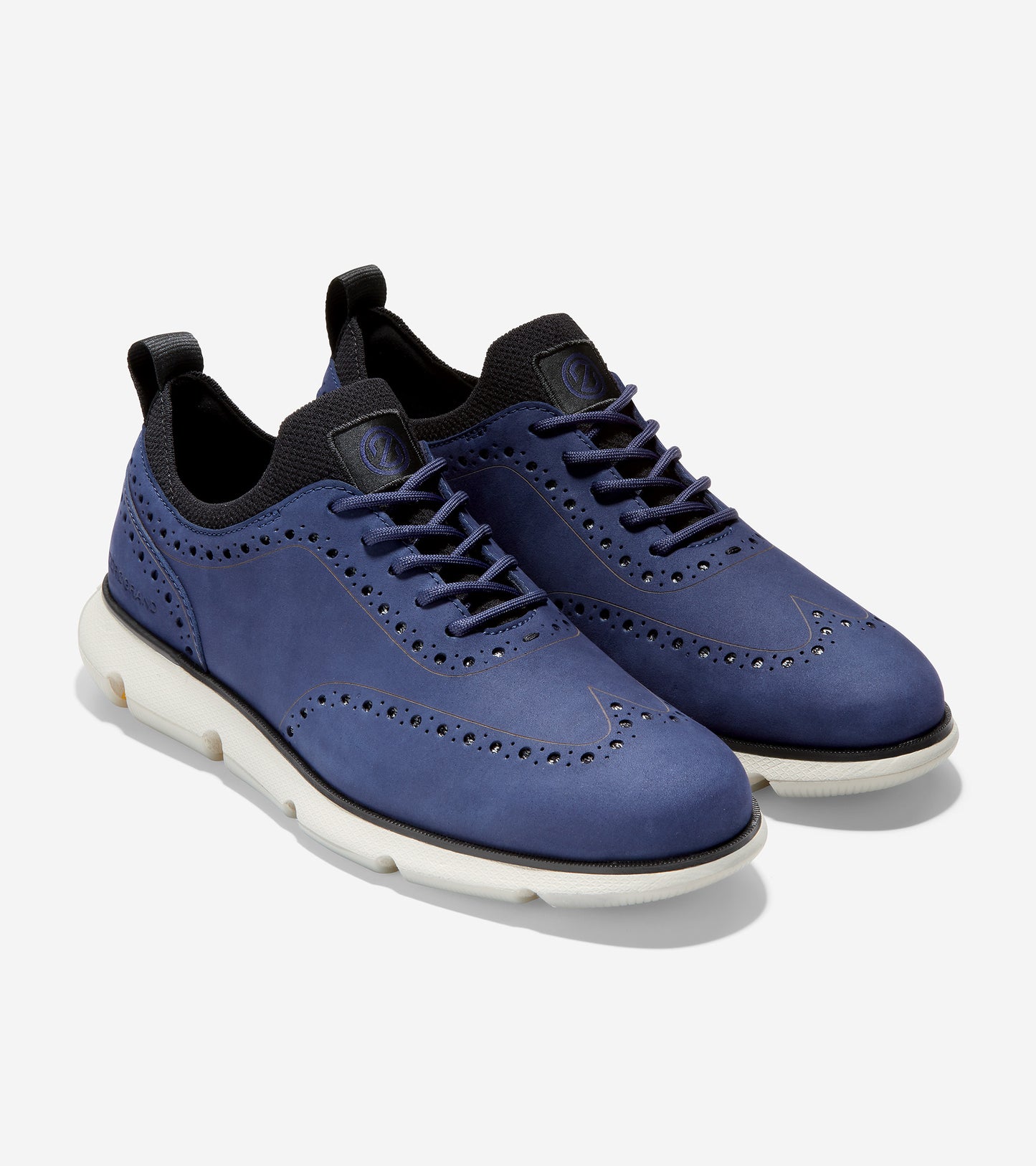 ColeHaan-4.ZERØGRAND Wingtip Oxford-c31887-Marine Blue Nubuck-Lunar Rock