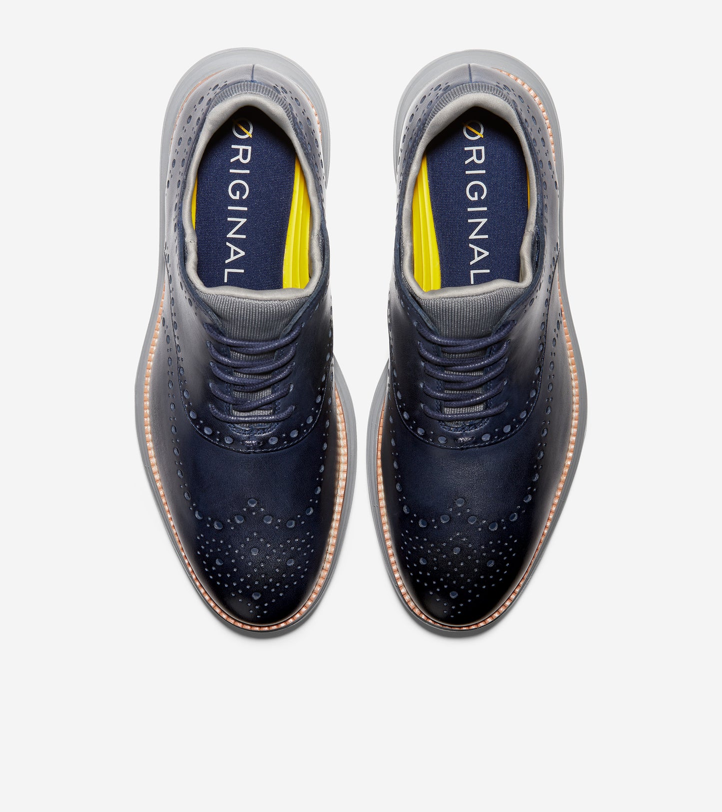 ColeHaan-ØriginalGrand Ultra Wingtip Oxford-c32060-Marine Blue Leather-Sleet