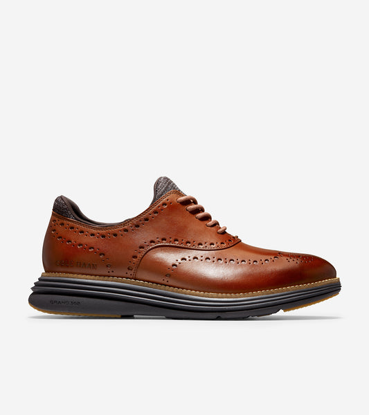 ColeHaan-ØriginalGrand Ultra Wingtip Oxford-c32062-Woodbury Leather-Java