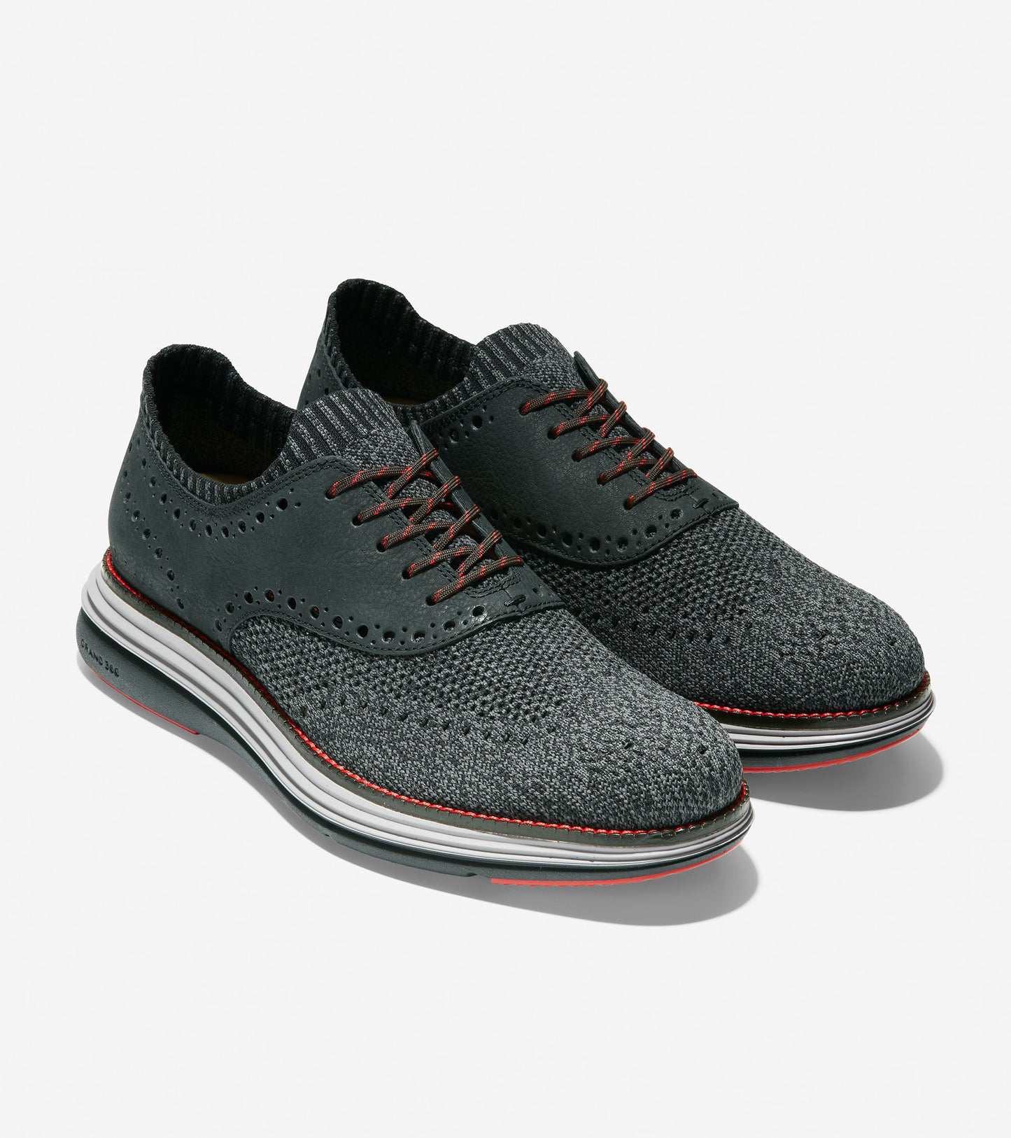 ColeHaan-ØriginalGrand Ultra Oxford-c32113-Grey Pinstripe Stitchlite™
