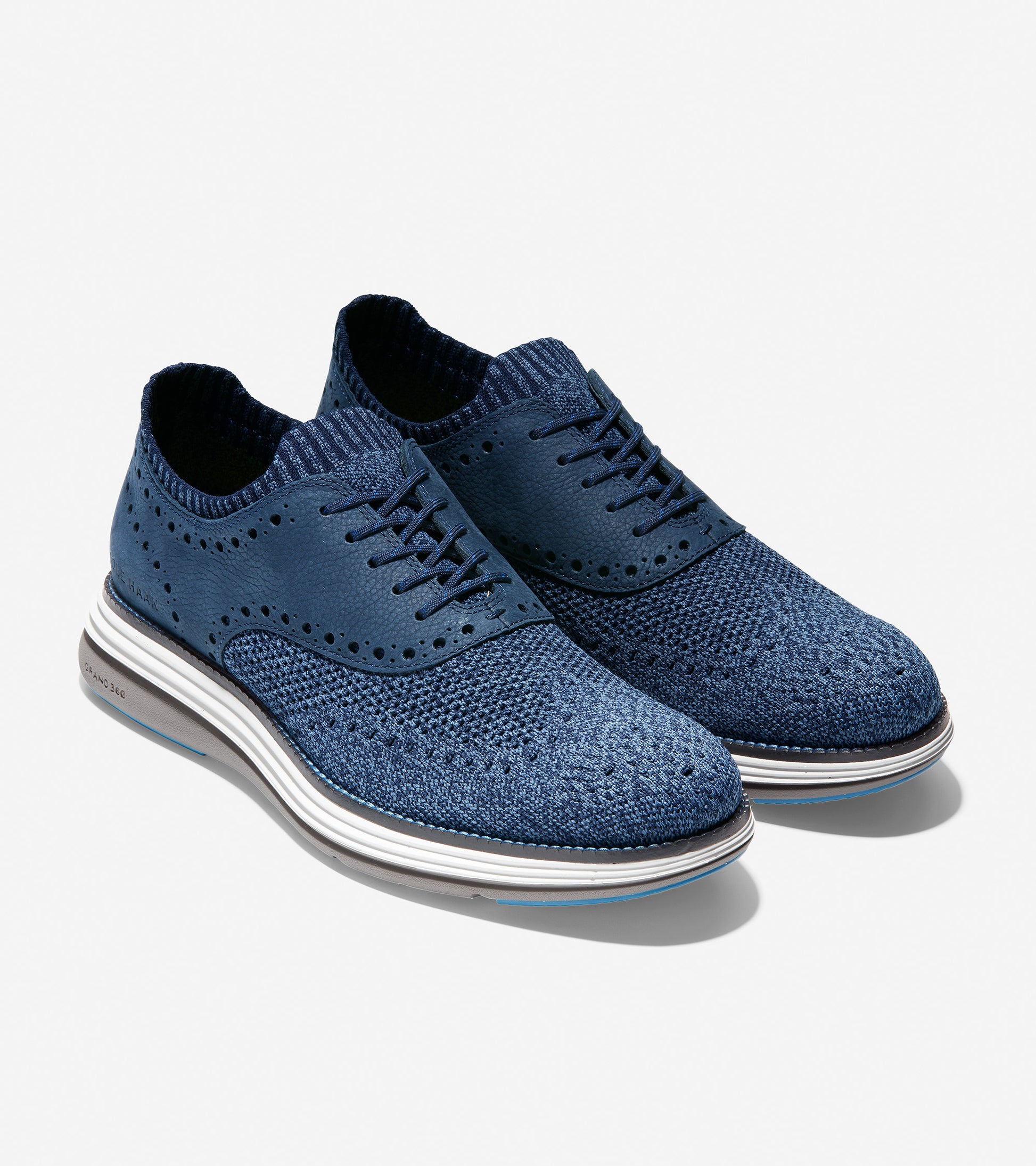 ColeHaan-ØriginalGrand Ultra Oxford-c32115-Marine Blue Stitchlite™