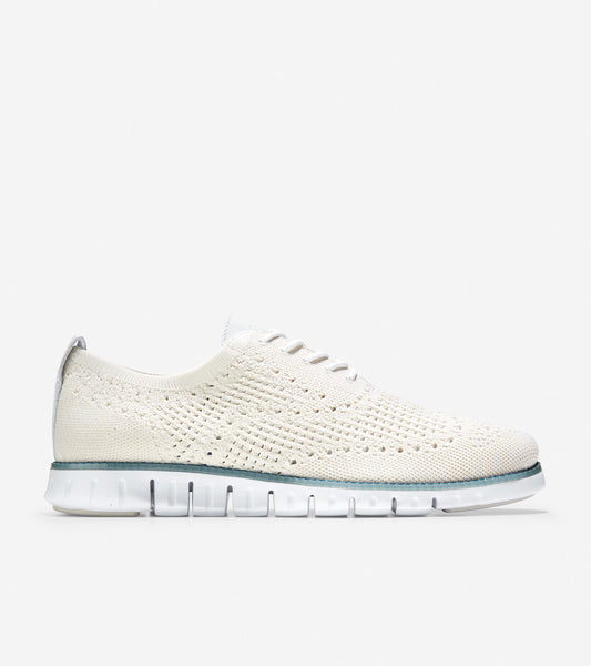 ColeHaan-ZERØGRAND Wingtip Oxford -c32121-Optic White-Birch Stitchlite™