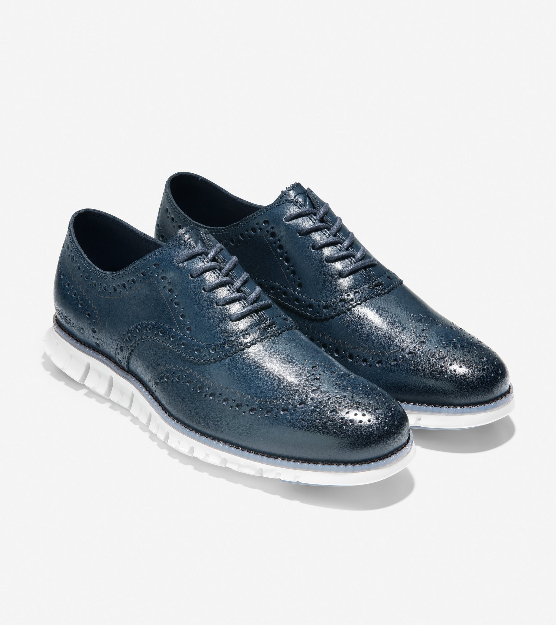 ColeHaan-ZERØGRAND Wingtip Oxford-c32124-Deep Navy Leather