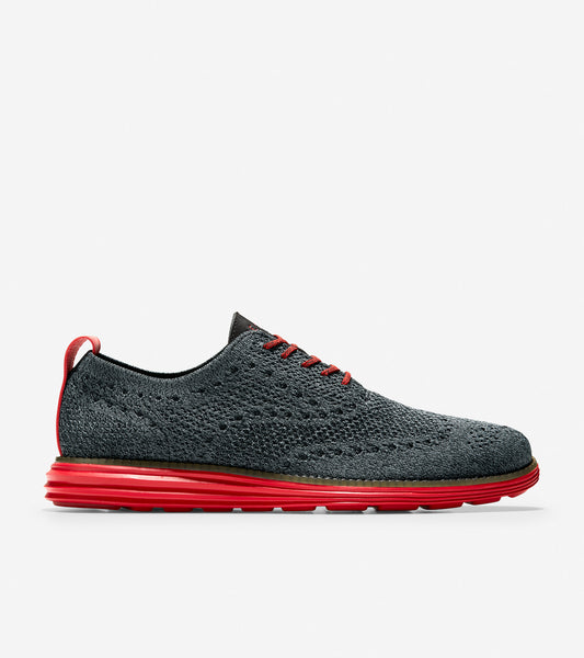 ColeHaan-ØriginalGrand Wingtip Oxford-c32133-Black-Grey Stitchlite™-Flame