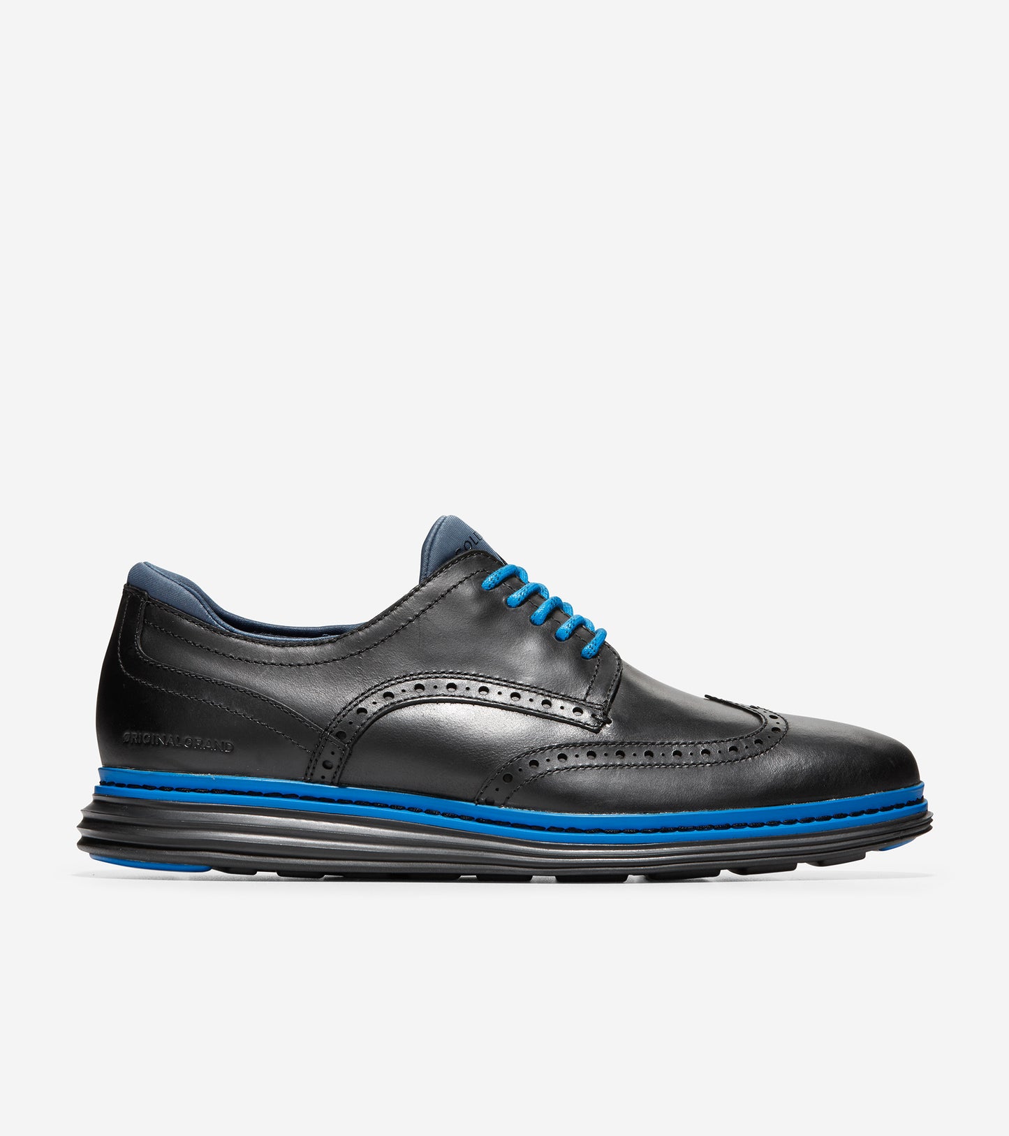 ColeHaan-ØriginalGrand Wingtip Oxford-c33175-Black-Electric