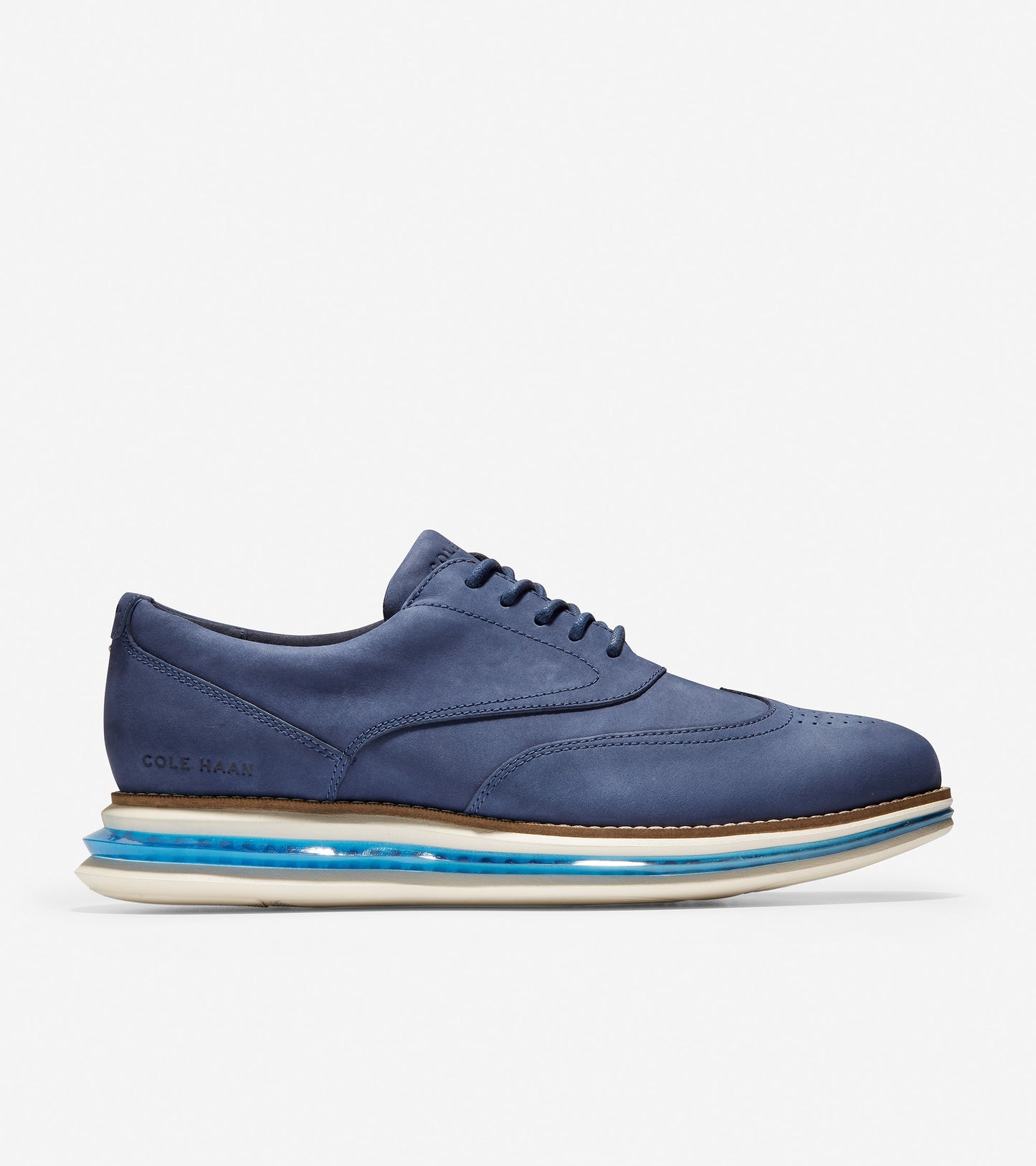 ColeHaan-ØriginalGrand Energy Wingtip Oxford-c33538-Marine Blue-Ivory