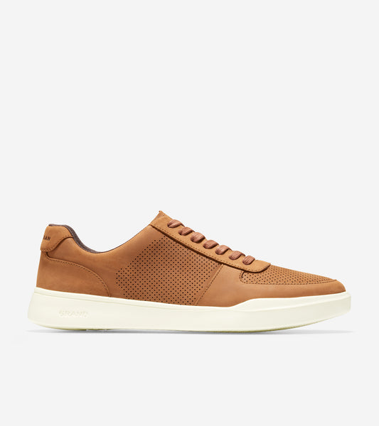 ColeHaan-Grand Crosscourt Modern Perf Sneaker-c33980-British Tan