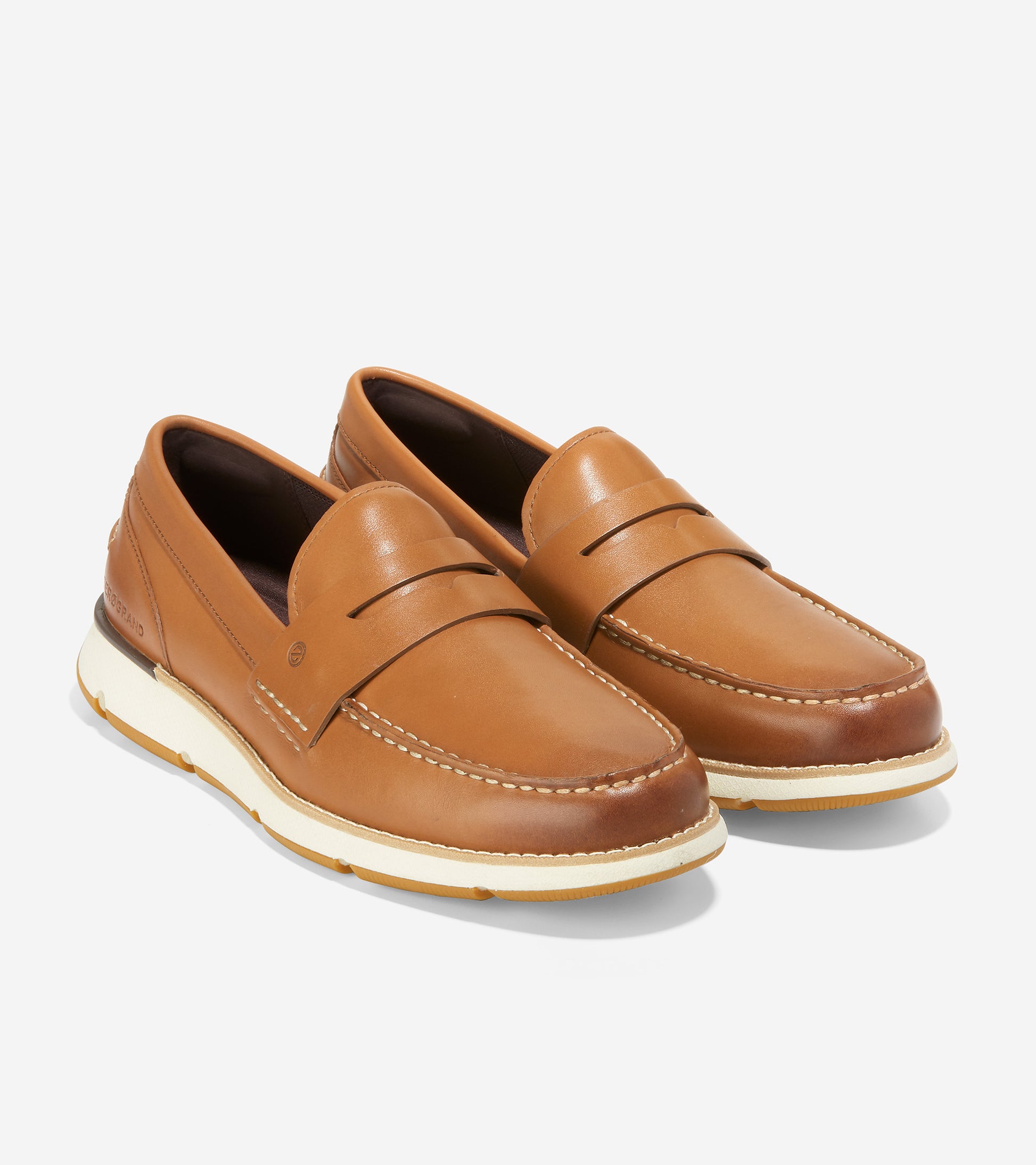 ColeHaan-4.ZERØGRAND Loafer-c34025-British Tan-Ivory