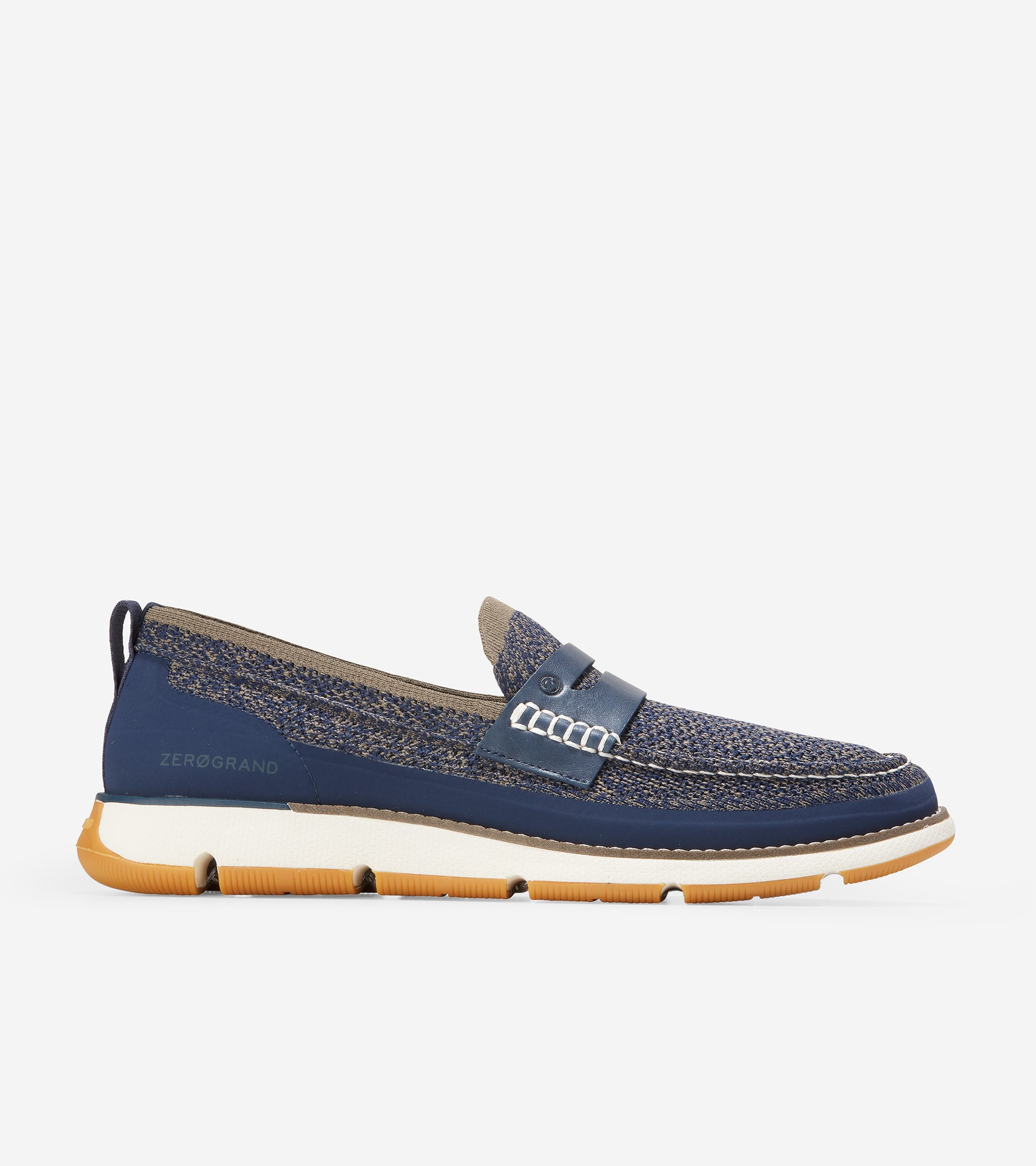 4.ZERØGRAND Loafer-c34030-Marine Blue Stitchlite™