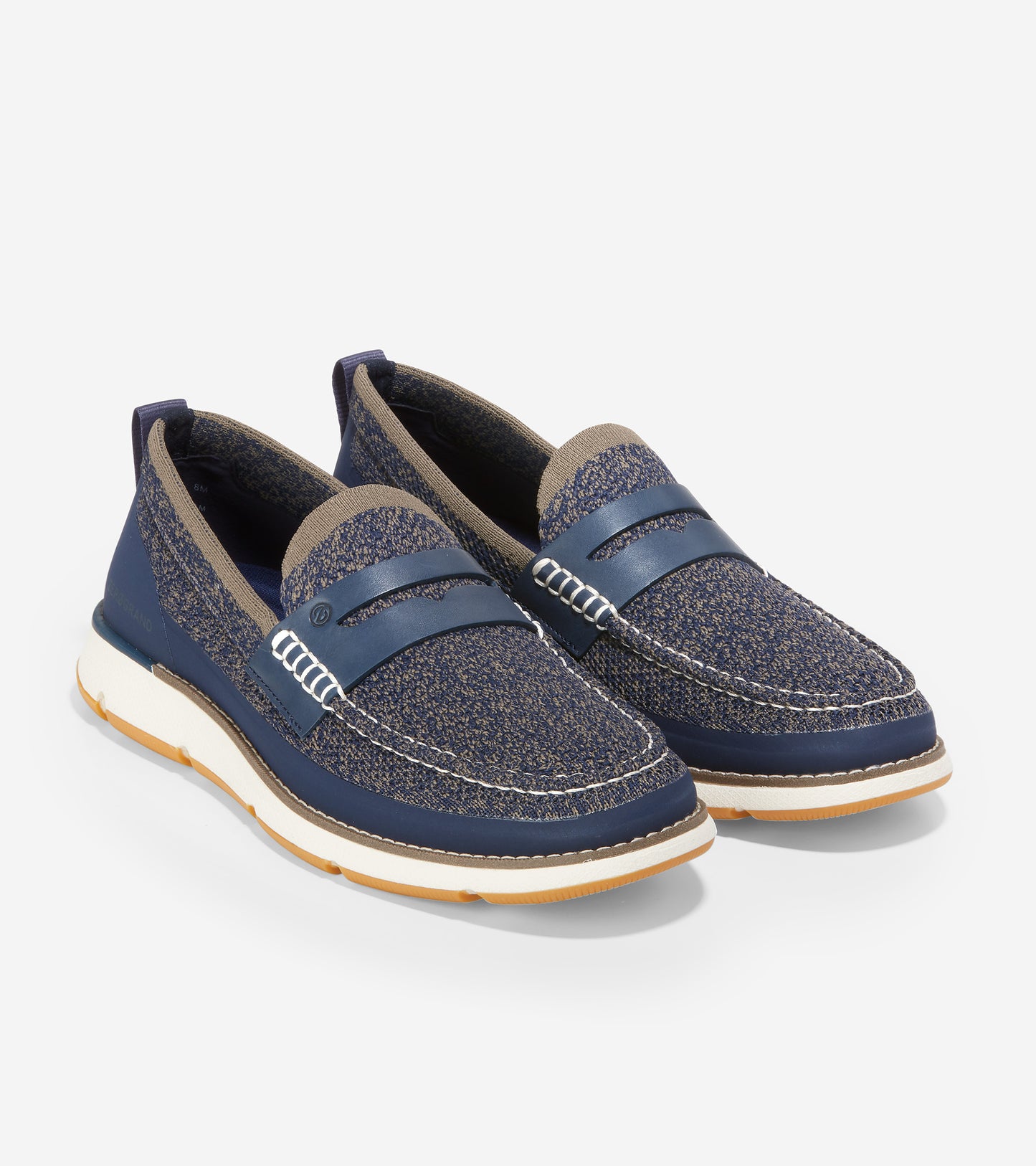 4.ZERØGRAND Loafer-c34030-Marine Blue Stitchlite™