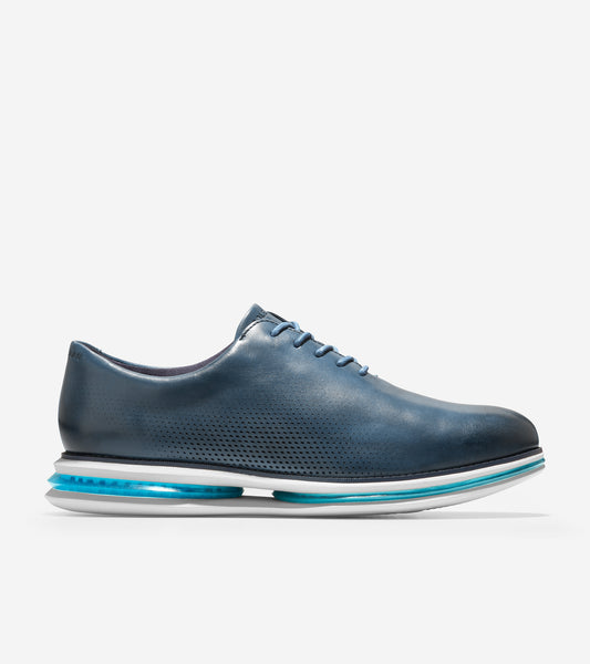 c34209-Men's ØriginalGrand Energy Twin Oxford-Dark Denim-Cyan
