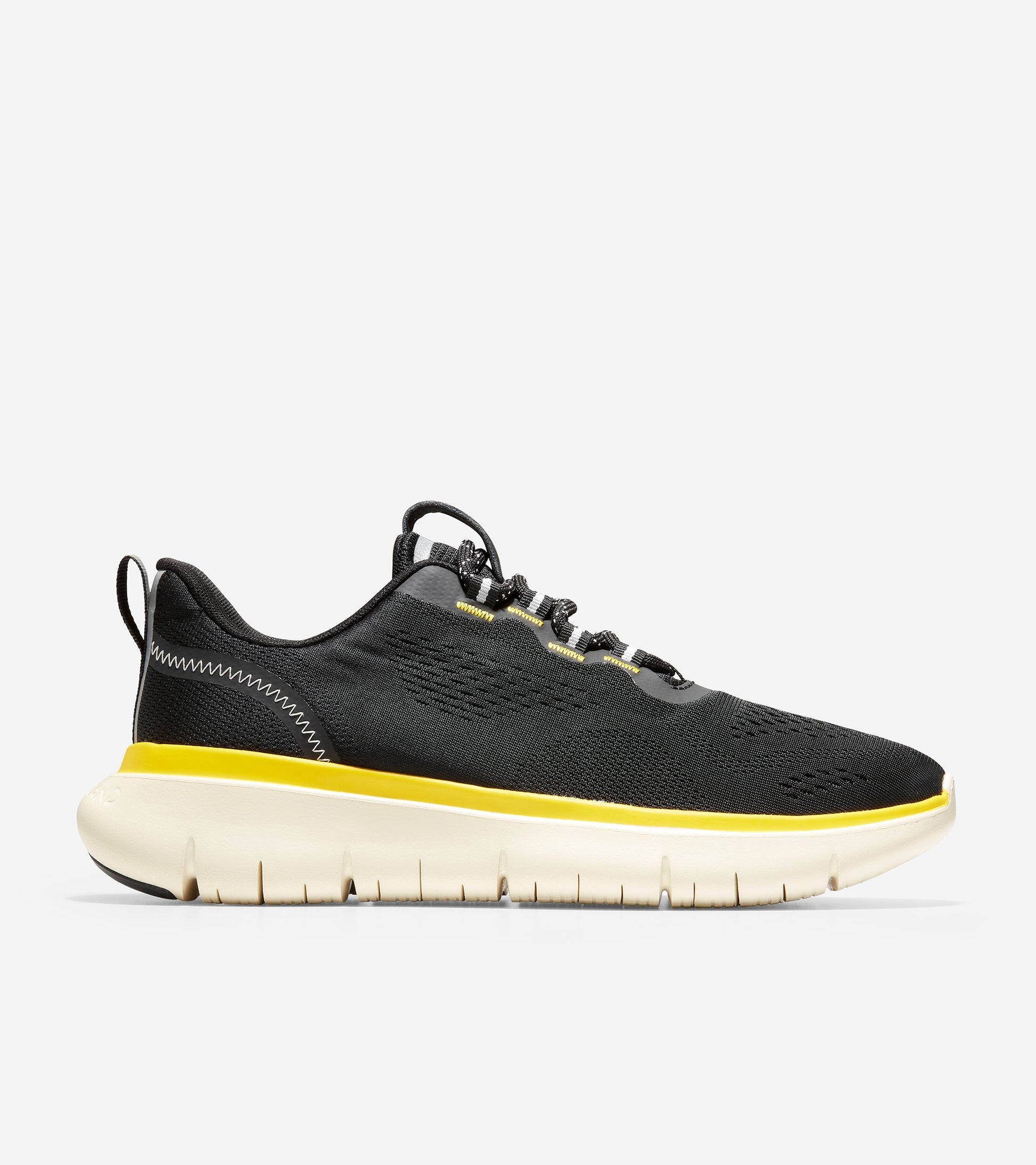 ColeHaan-ZERØGRAND Journey Running Sneaker-c34216-Black-Cyber Yellow