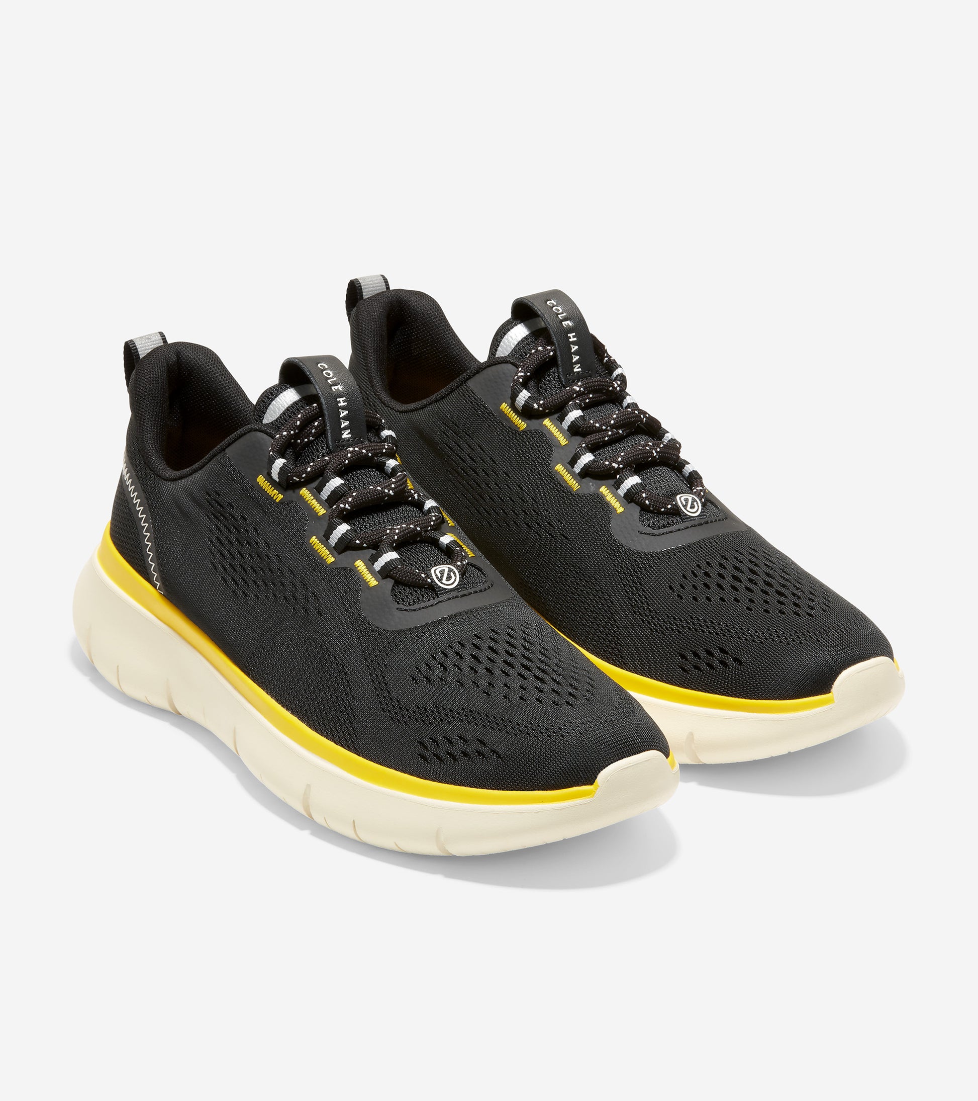 ColeHaan-ZERØGRAND Journey Running Sneaker-c34216-Black-Cyber Yellow