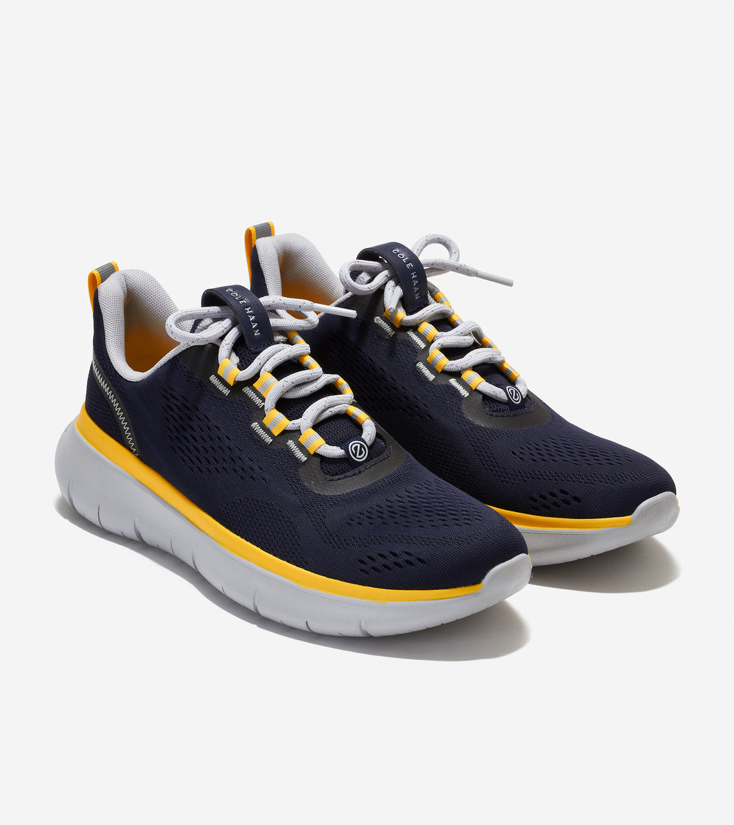 ColeHaan-ZERØGRAND Journey Running Sneaker-c34346-Marine Blue-Cyber Yellow