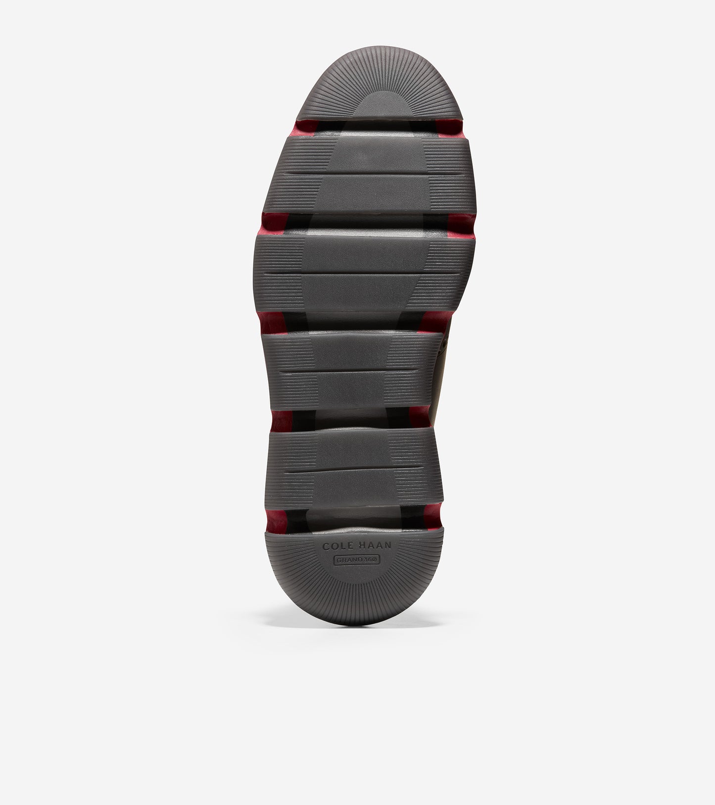 c34401-4.ZERØGRAND Wingtip Oxford-Black-Rio Red