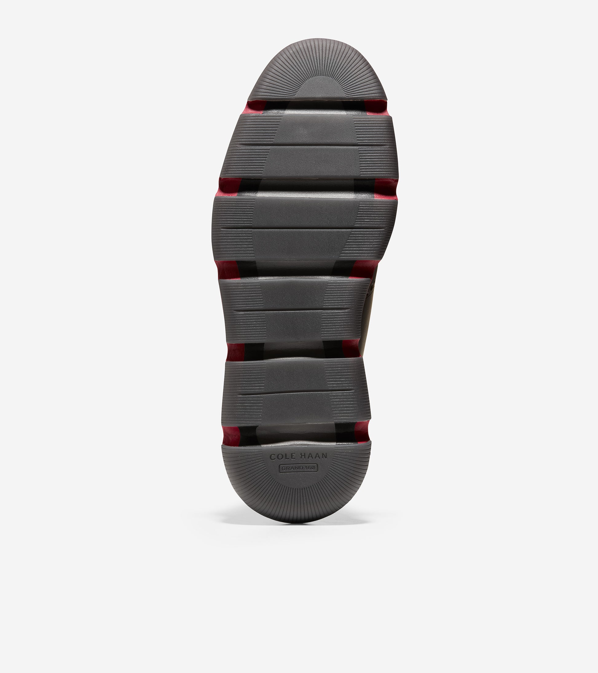 c34401-4.ZERØGRAND Wingtip Oxford-Black-Rio Red