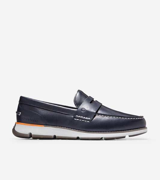 c34404-4.ZERØGRAND Loafer-Blue Nights-Nimbus Cloud