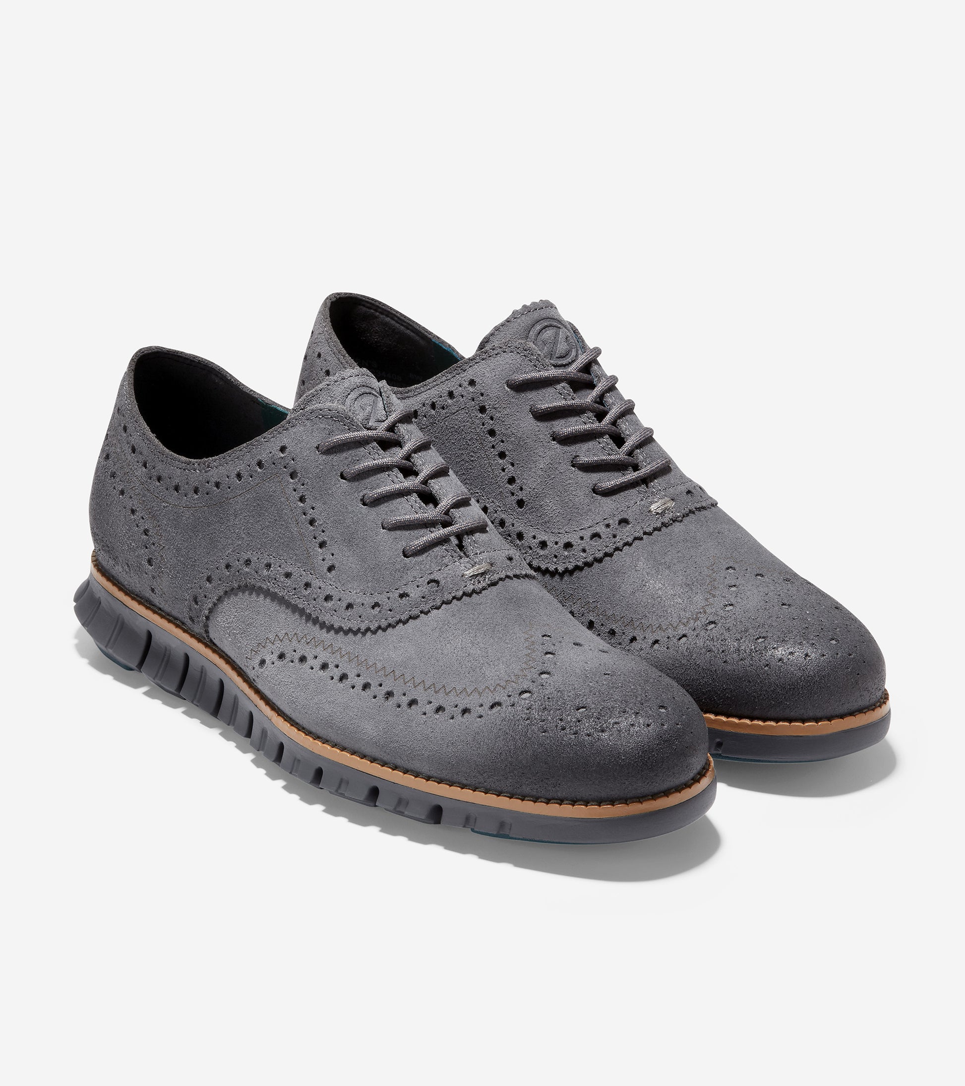 c34408-ZERØGRAND Wingtip Oxford-Charcoal Grey-Magnet