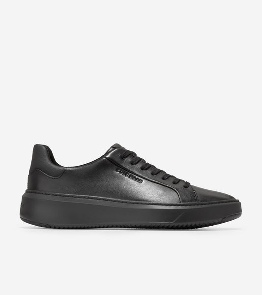 c34484-Men's GrandPrø Topspin Sneaker-Black-Black