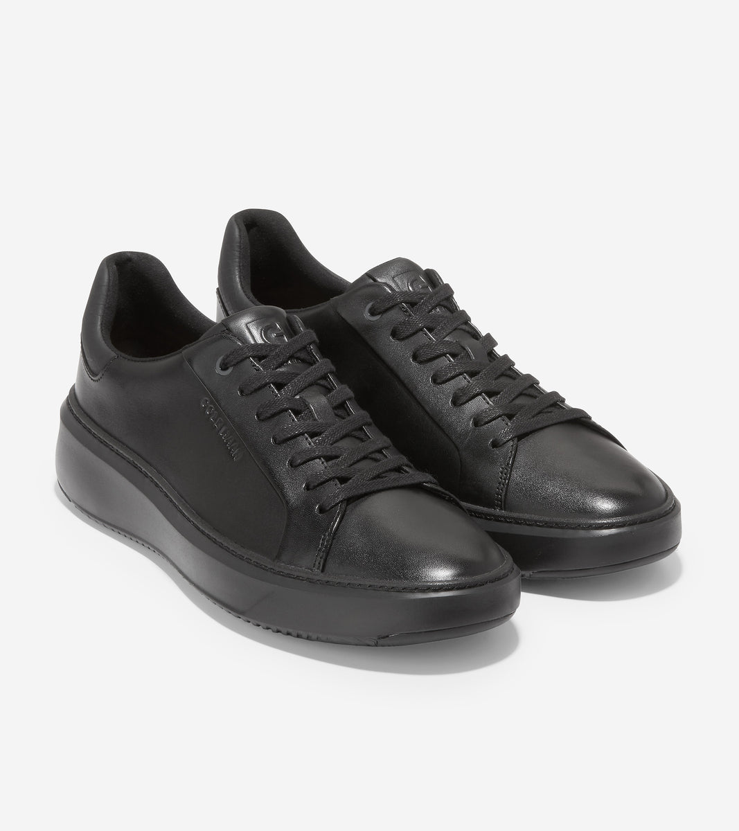 c34484-Men's GrandPrø Topspin Sneaker-Black-Black