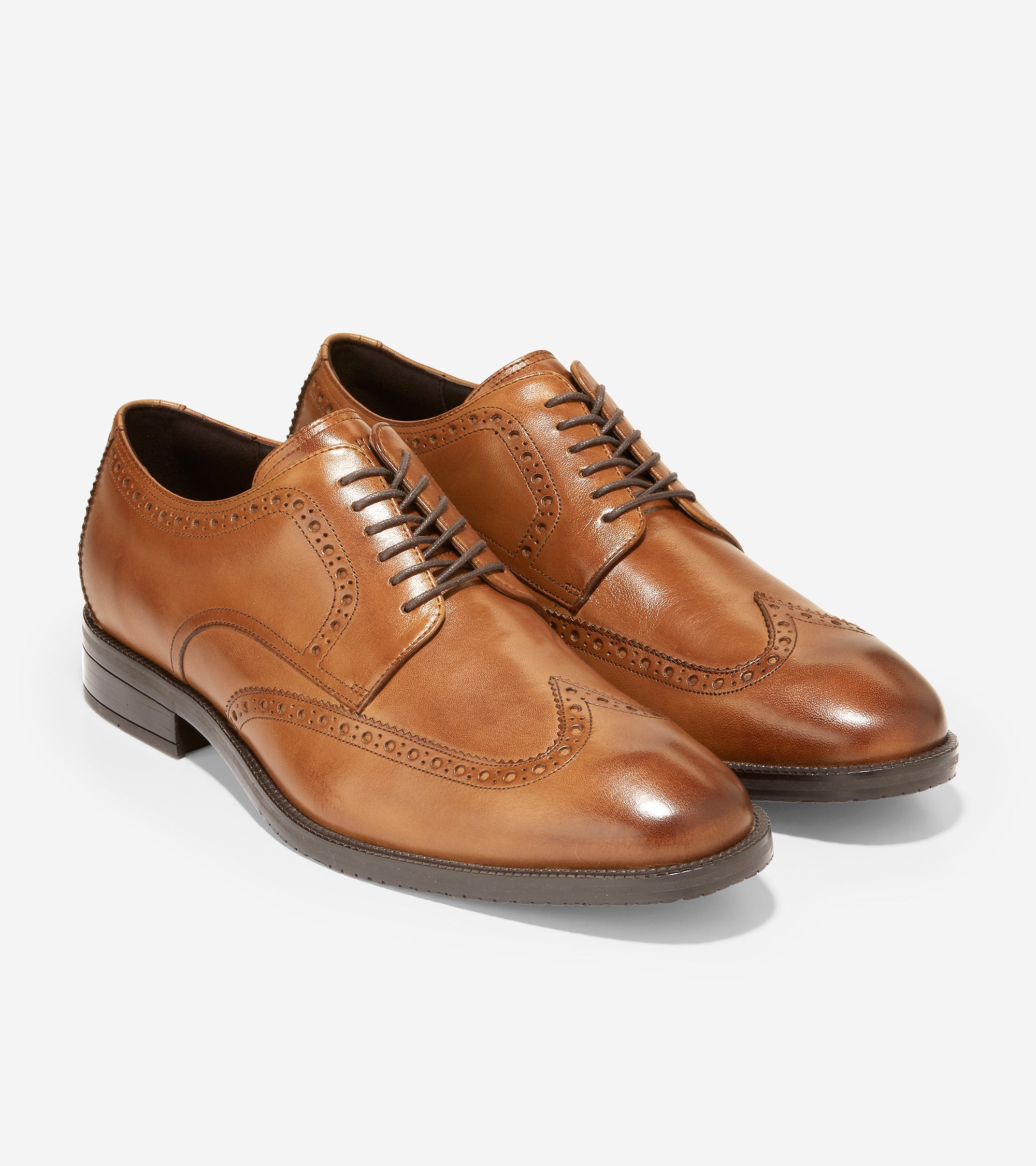 Modern Essentials Wingtip Oxford C34598 BRITISH TAN Cole Haan Saudi Arabia