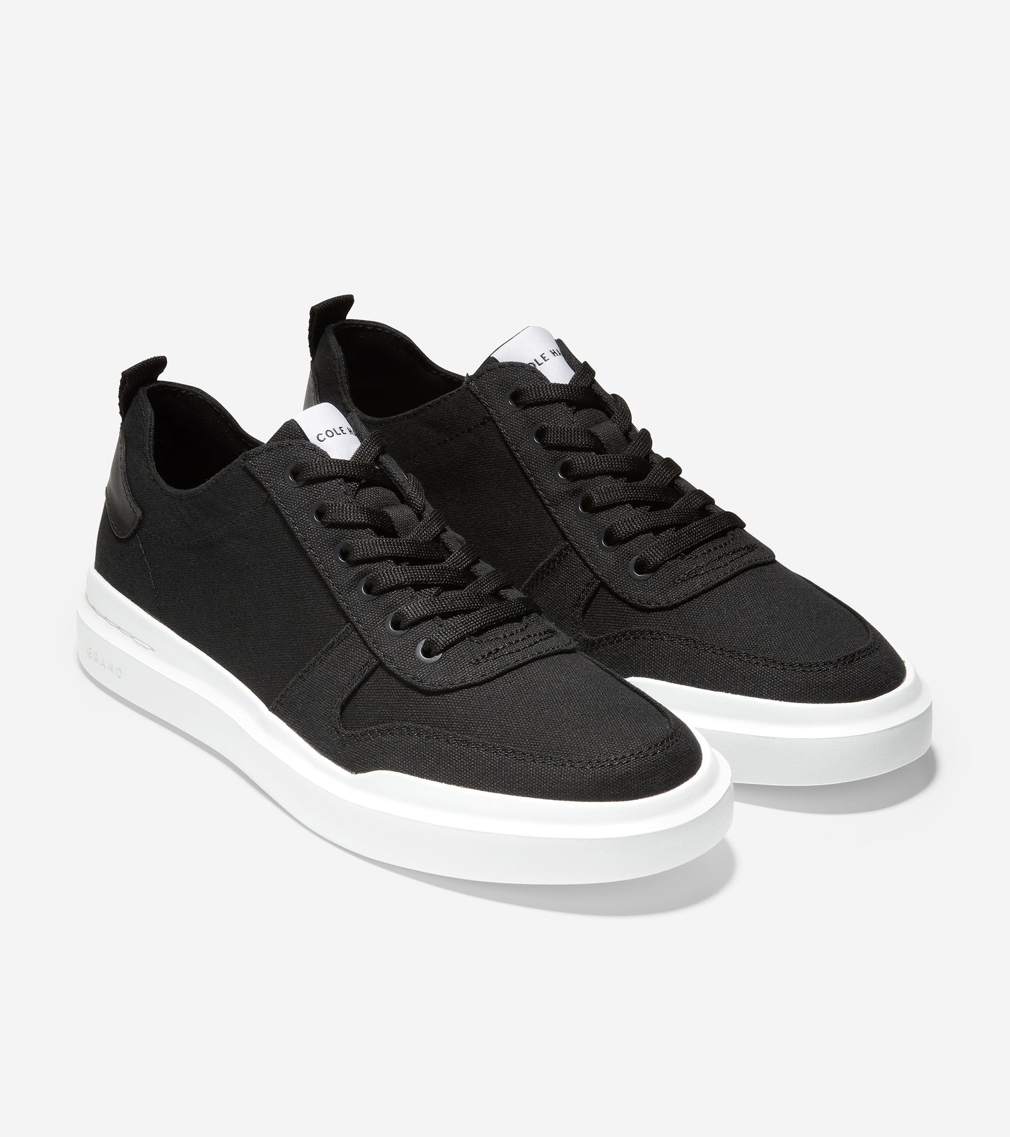 ColeHaan-GrandPrø Rally Canvas Court Sneaker-c34741-Black-Optic White