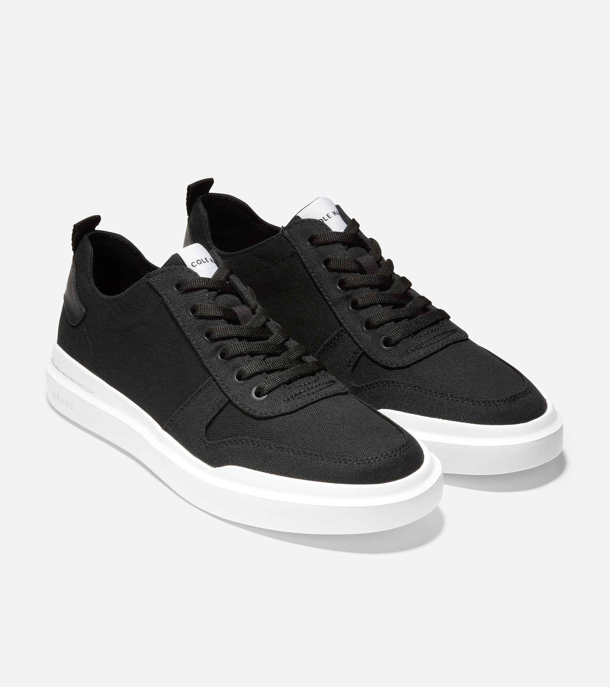 ColeHaan-GrandPrø Rally Canvas Court Sneaker-c34741-Black-Optic White