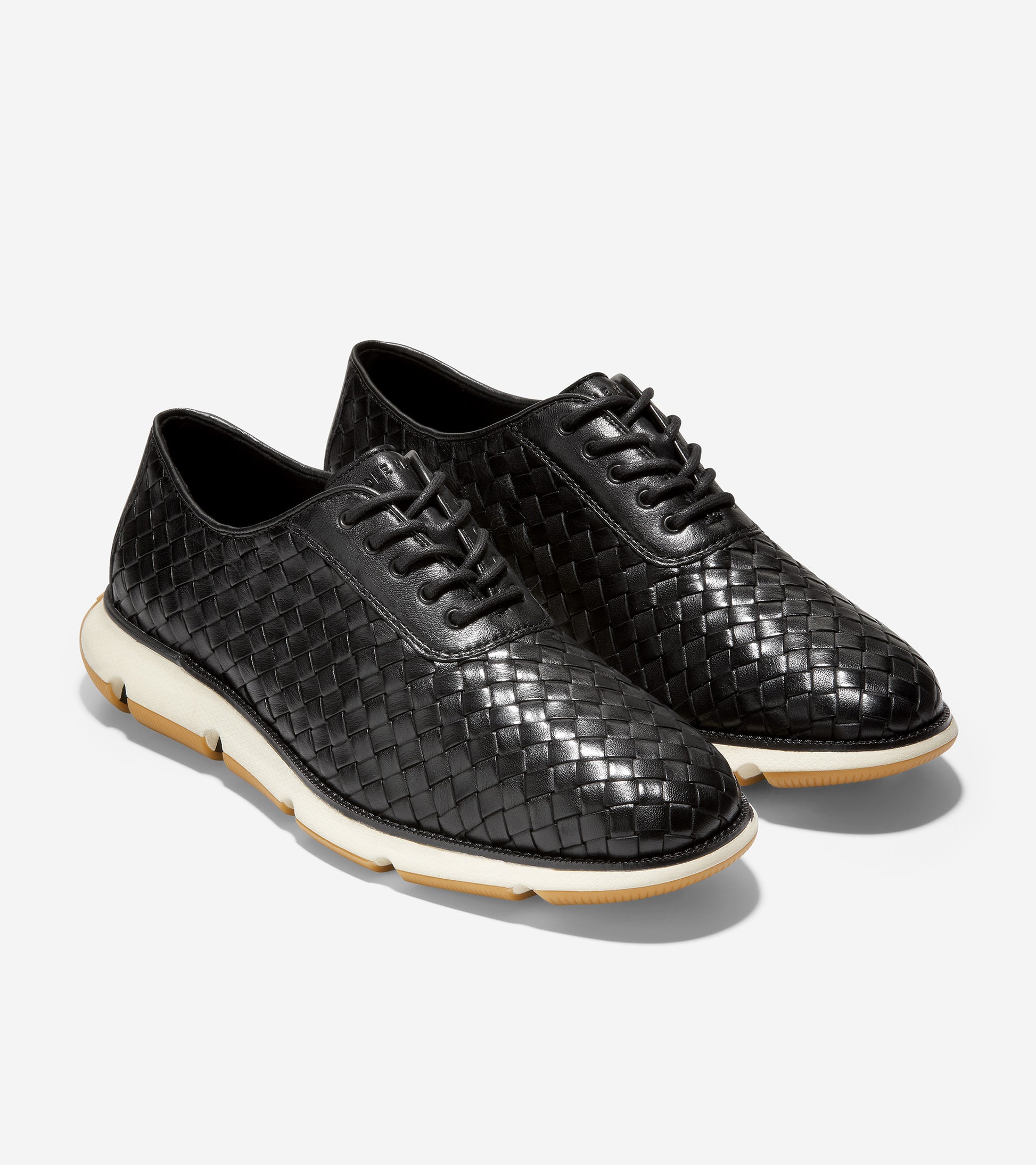 ColeHaan-4.ZERØGRAND Woven Oxford-c34793-Black