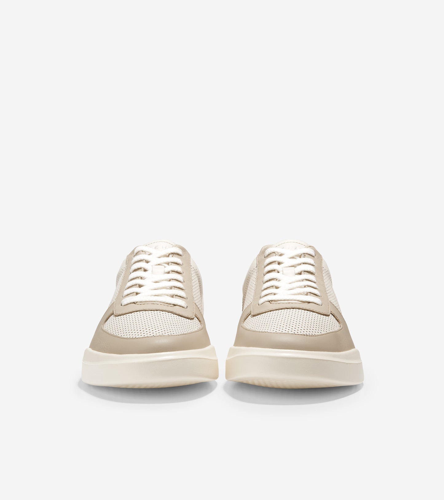 c35308-Grand Crosscourt Modern Tennis Sneaker-Birch-Mortar Perforated Leather
